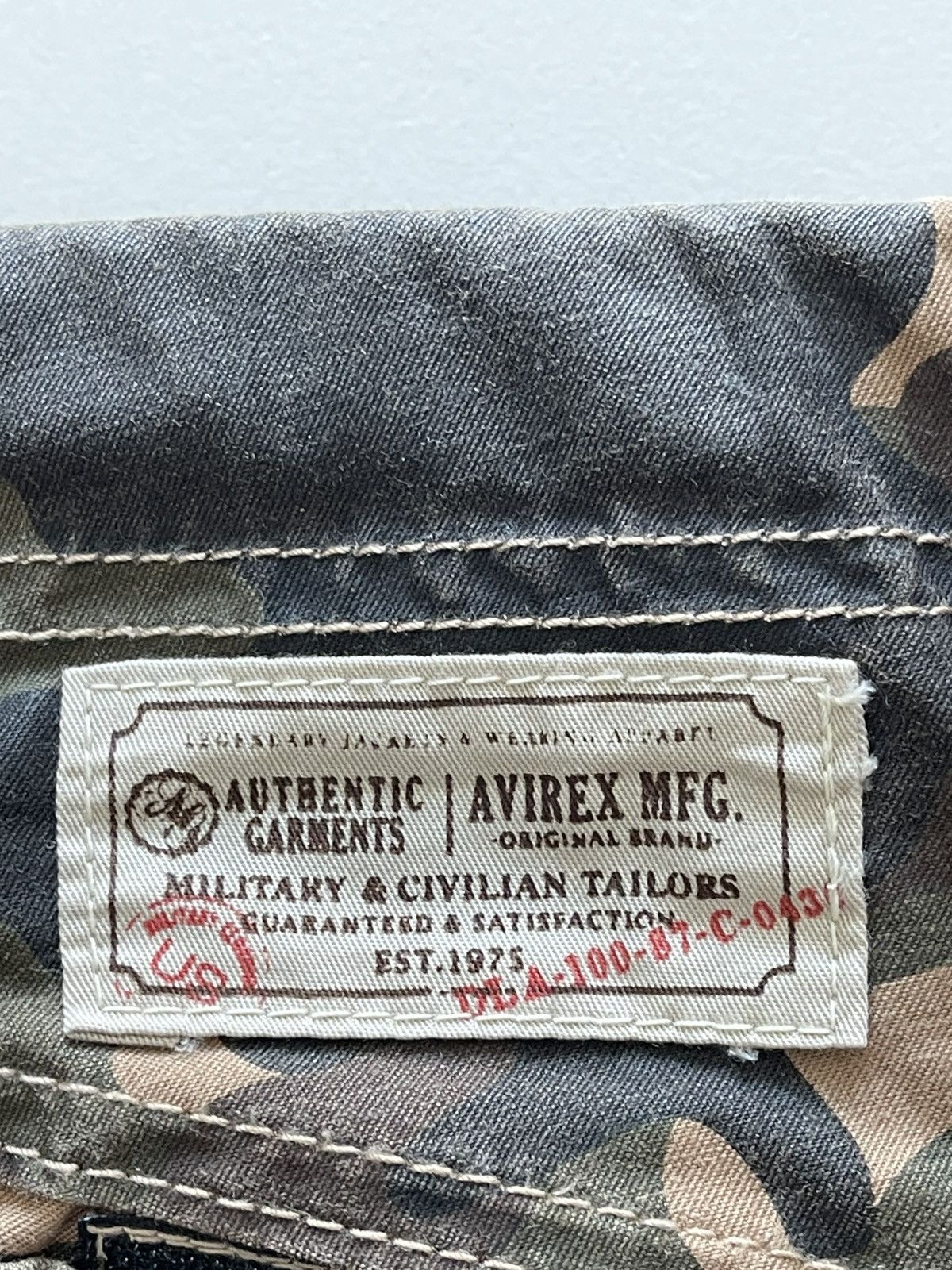 Avirex Avirex Camoflouge slim trousers ripstop Size US 32 / EU 48 - 6 Thumbnail