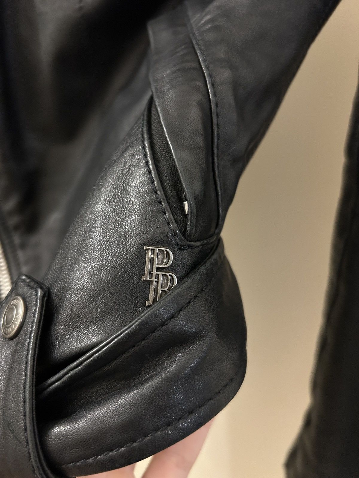 Balmain Balmain 2010s black leather perfecto biker jacket Size US M / EU 48-50 / 2 - 7 Thumbnail
