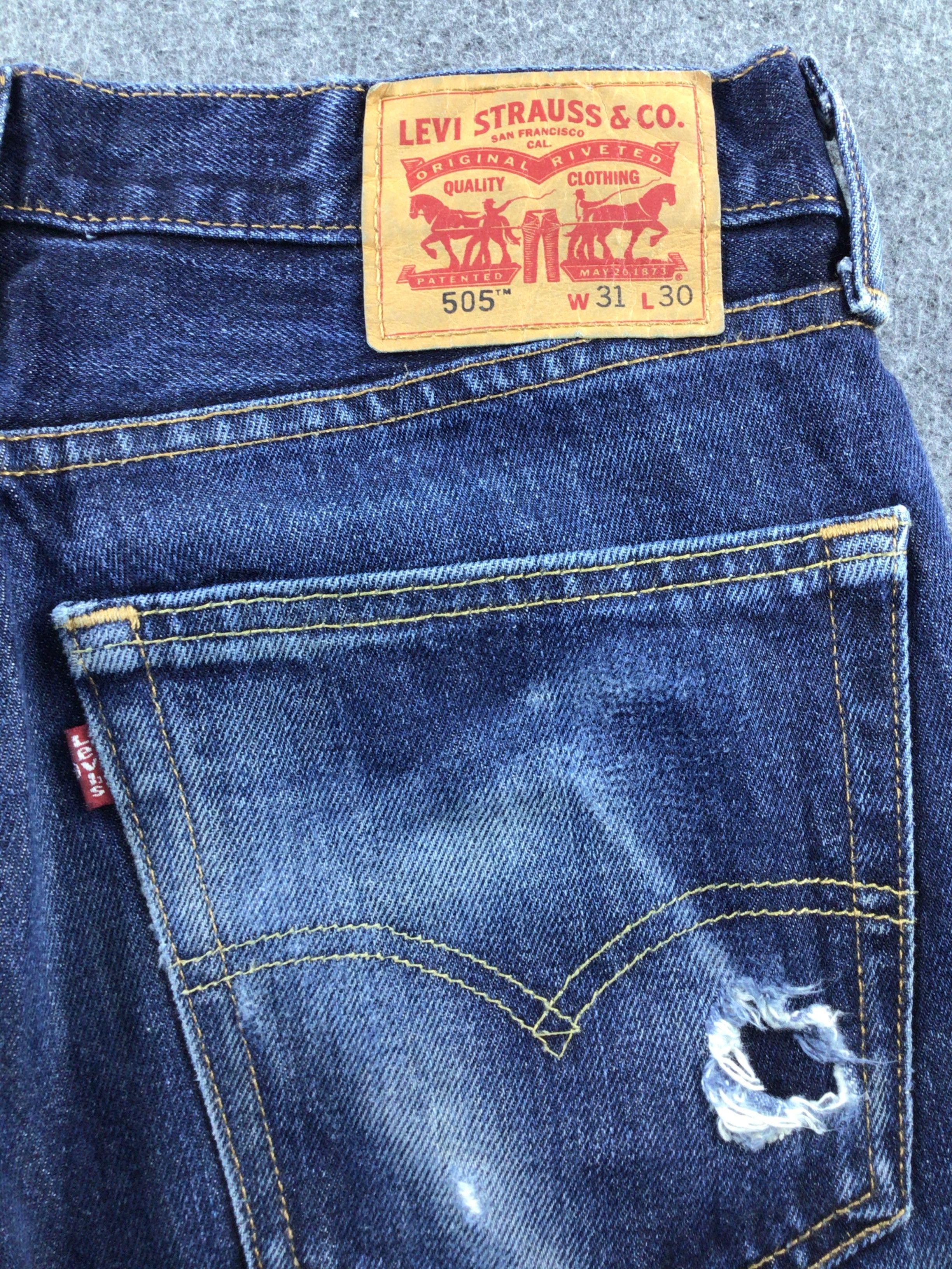 Levi's × Vintage Vintage Levis 505 Jeans-JM404 Size US 31 - 6 Thumbnail