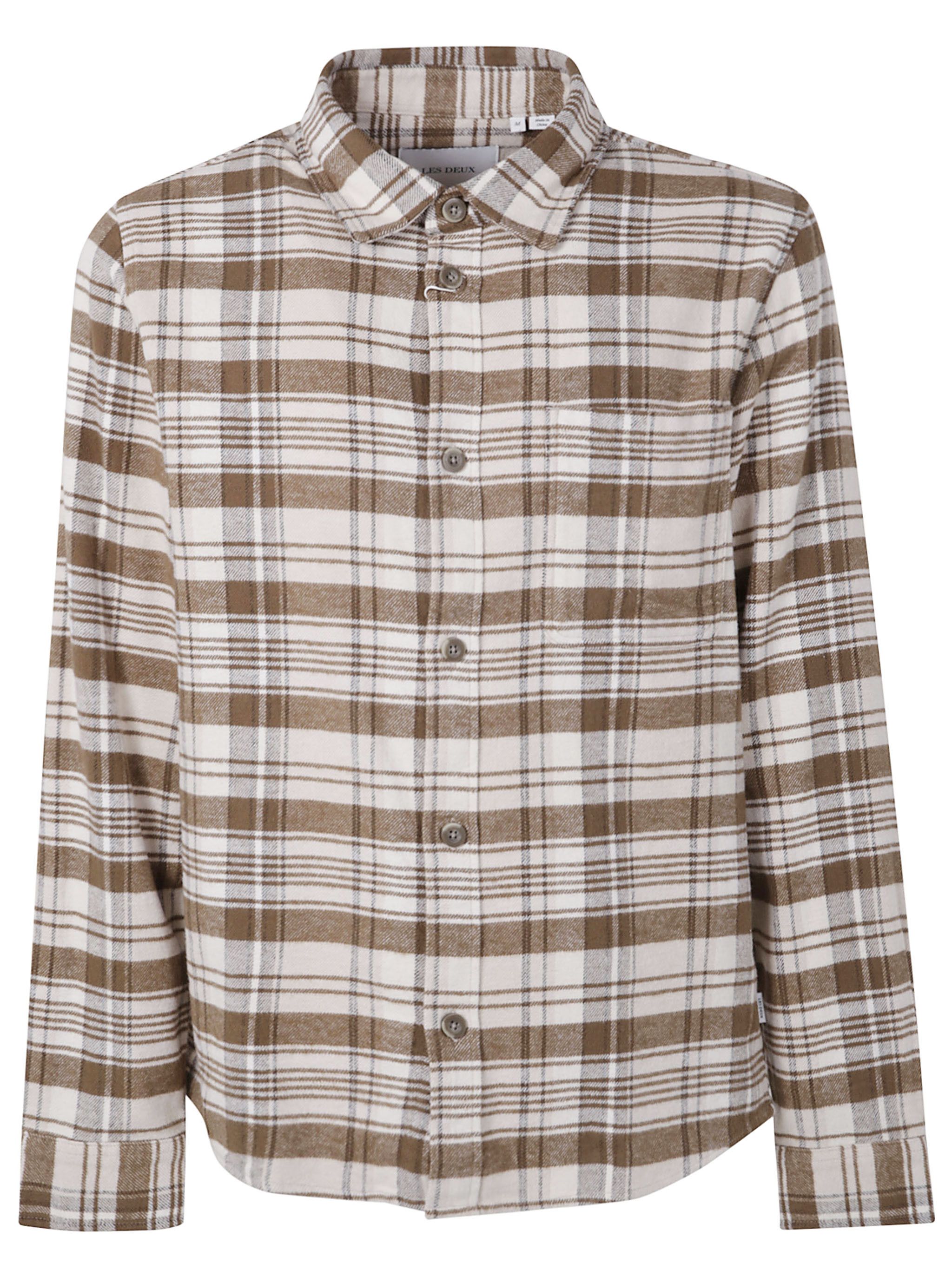 Les Deux "LENNON" CHECK OVERSHIRT Size US L / EU 52-54 / 3 - 1 Thumbnail