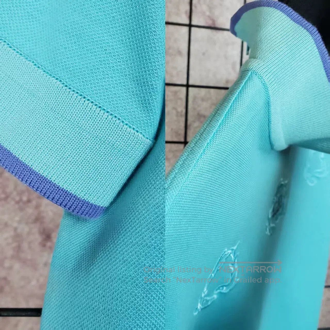 Dior Dior Macaron Blue Top with Embroidery. Size US M / EU 48-50 / 2 - 7 Thumbnail