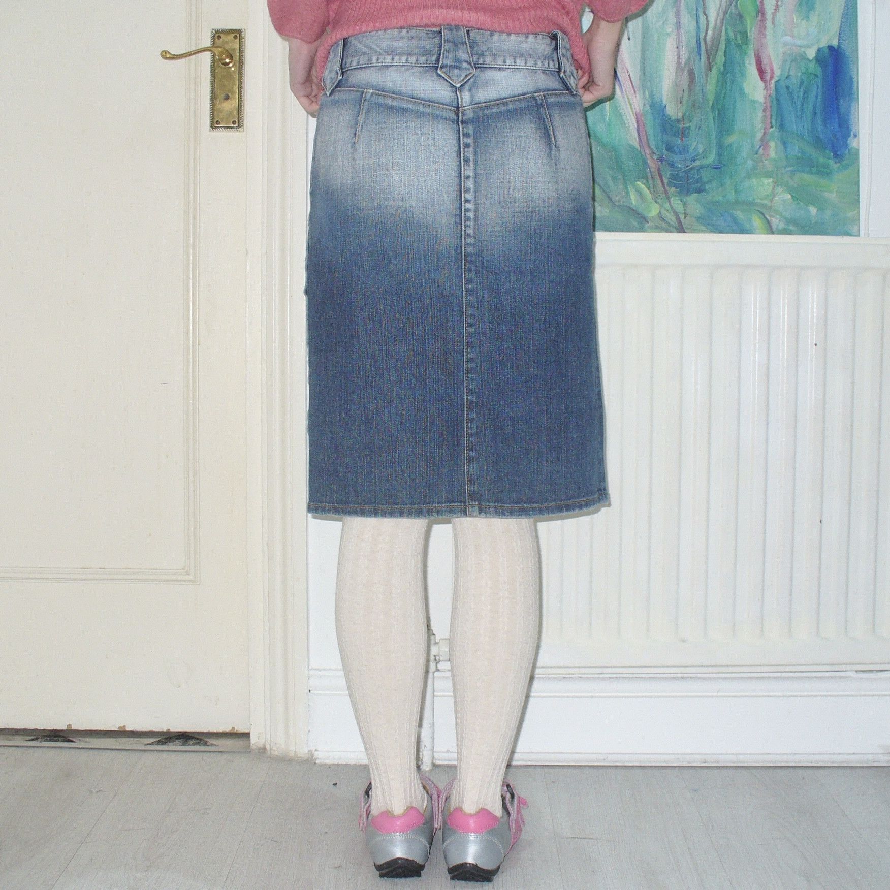 Burberry Burberry Blue Label denim skirt Size 26" / US 2 / IT 38 - 2 Thumbnail