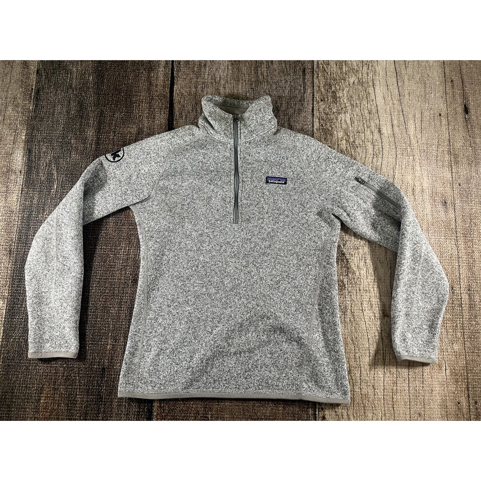 Patagonia Patagonia Better Sweater Womens 1/4 Zip Fleece Pullover Grey Size M / US 6-8 / IT 42-44 - 1 Thumbnail