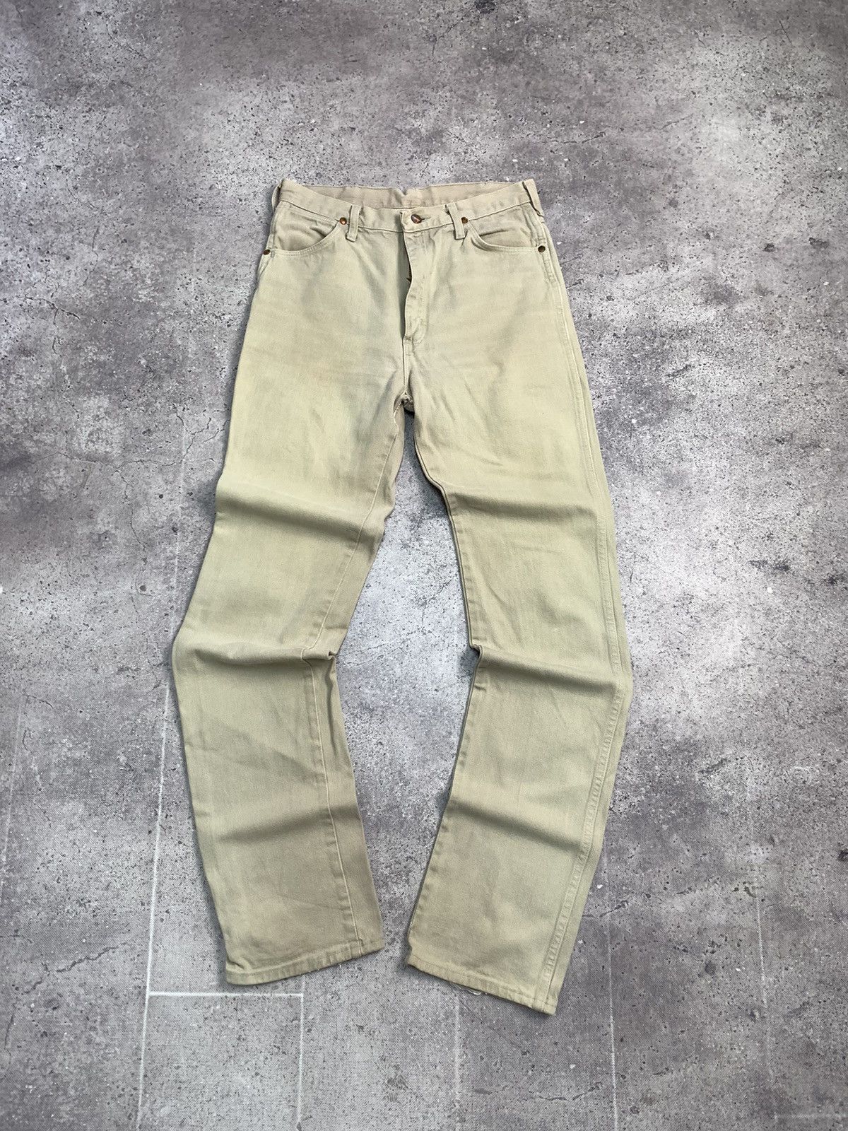 Japanese Brand × Vintage Rare Wrangler 80s pants Japanese style opium faded Size US 34 / EU 50 - 2 Thumbnail