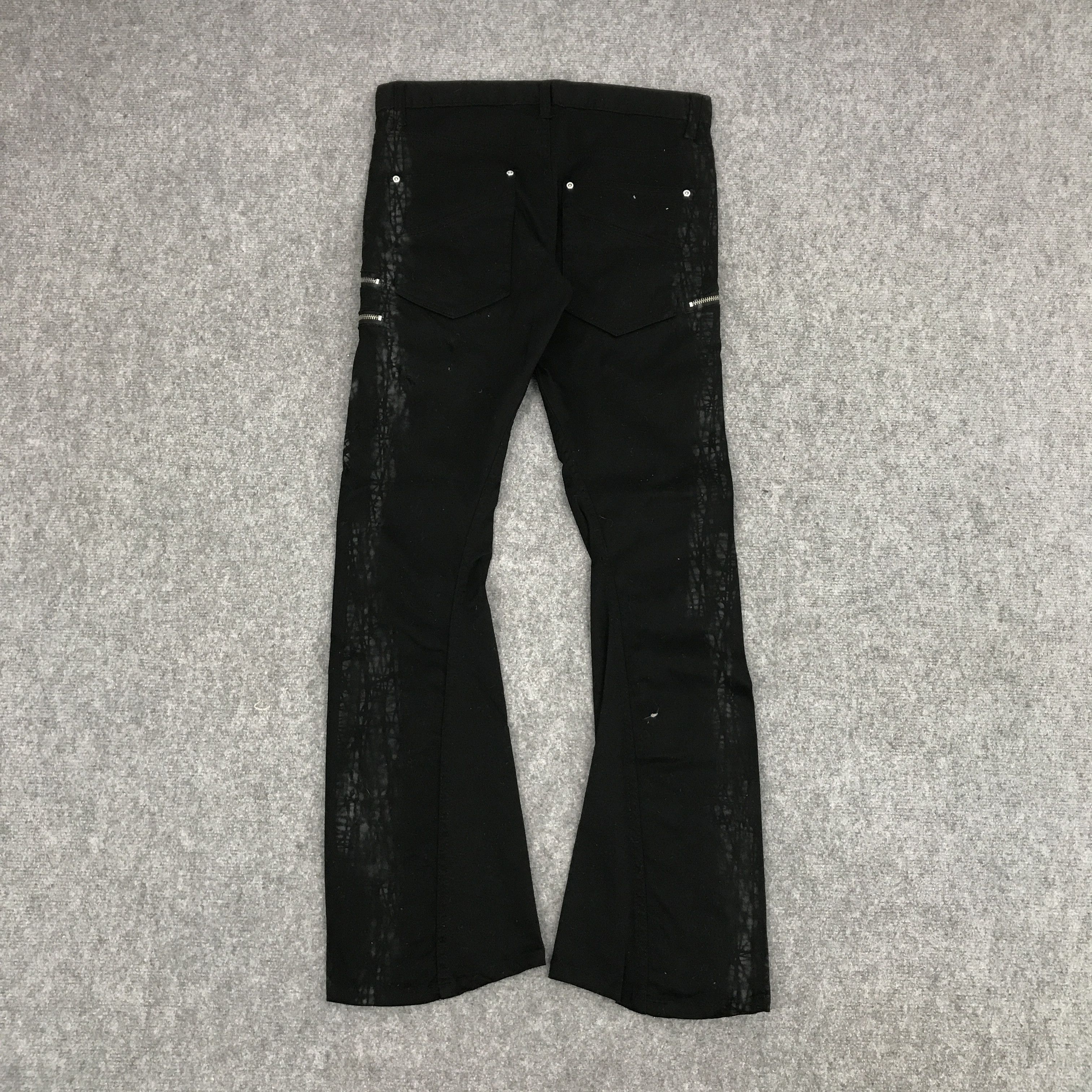 Japanese Brand JAPAN RIKE&STAR BOOTCUT PUNK STYLE JEANS Size US 30 / EU 46 - 2 Thumbnail