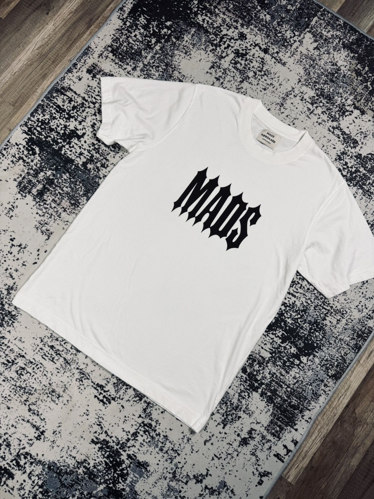 Mads Norgaard Mads Norgaard Tshirt white logo black M Size US M / EU 48-50 / 2 - 2 Thumbnail
