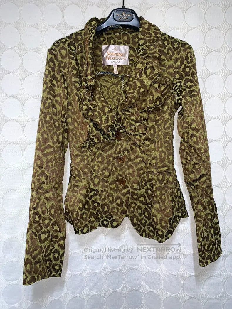 Vivienne Westwood Vivienne Westwood Exclusive Leopard Print Jacket Size S / US 4 / IT 40 - 2 Thumbnail