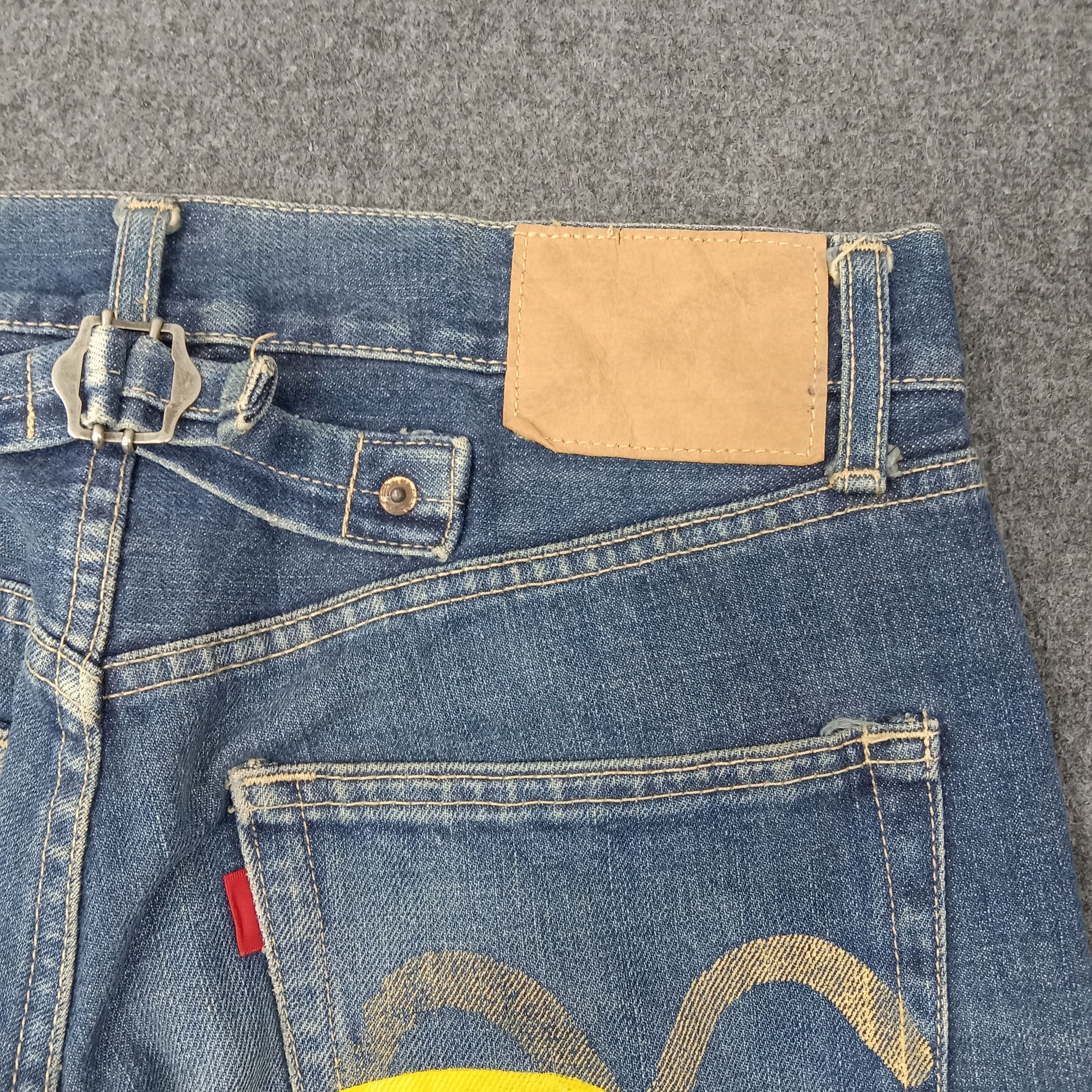 Evisu Evisu Japanese Brand Daicock Custom Art Denim Jeans C228N34 Size US 30 / EU 46 - 3 Thumbnail