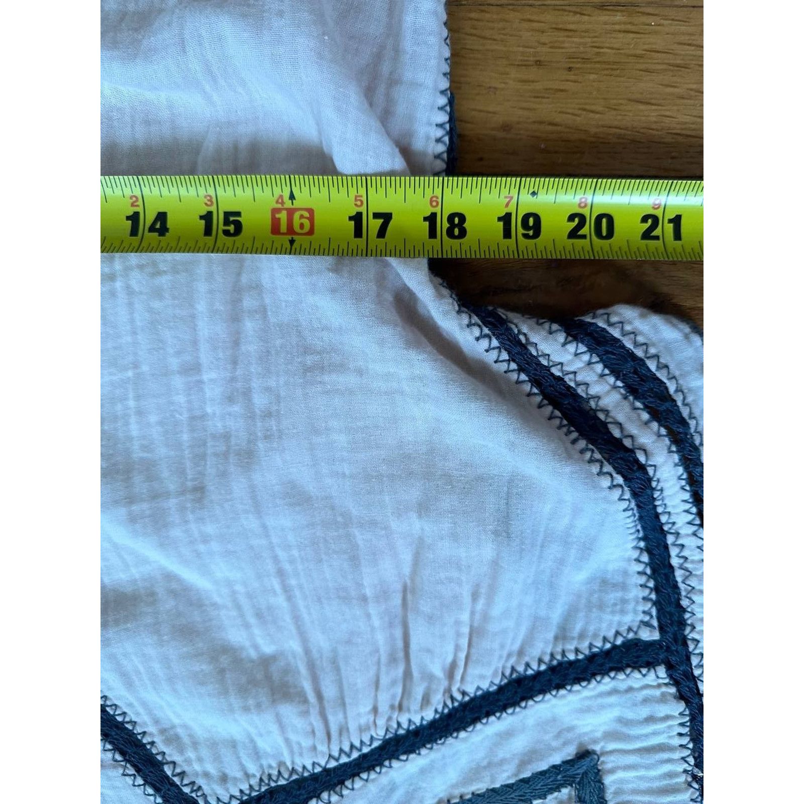 Big John Rory Beca White Top 100% Cotton Size Small A000985 Size S / US 4 / IT 40 - 3 Thumbnail