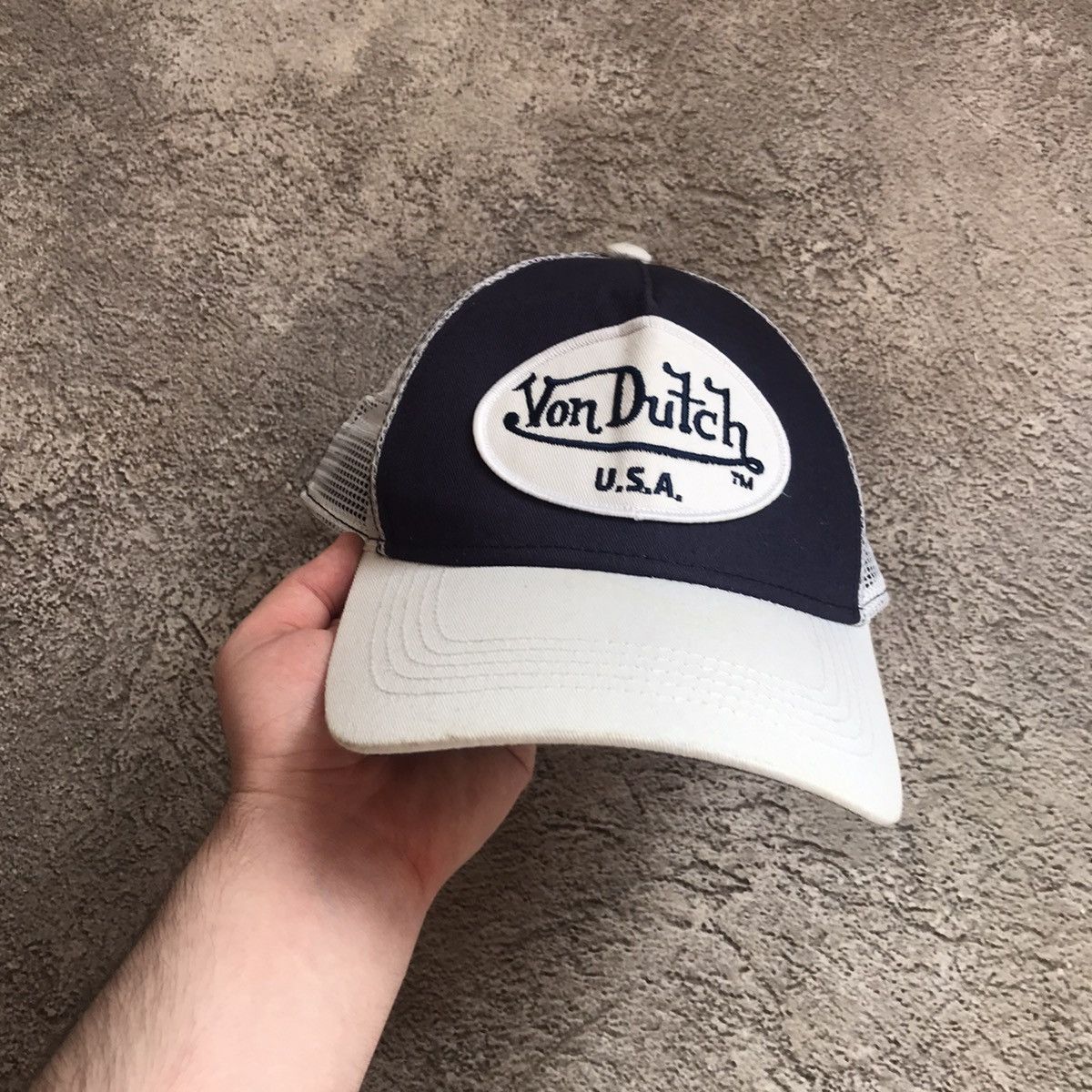 Vintage Vintage Von Dutch Y2K Trucker Cap Skate Streetwear Boxy OS Size ONE SIZE - 2 Thumbnail