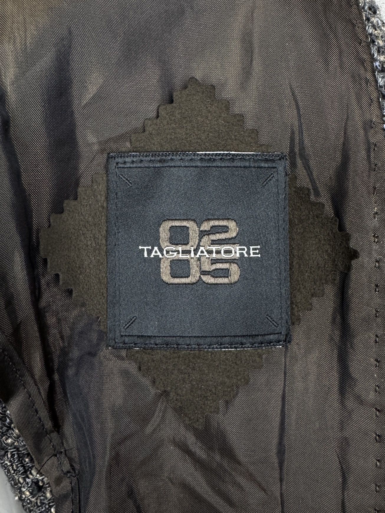 Tagliatore Tagliatore 0205 tweed wool blend metal button unlined blazer Size M / US 6-8 / IT 42-44 - 11 Thumbnail