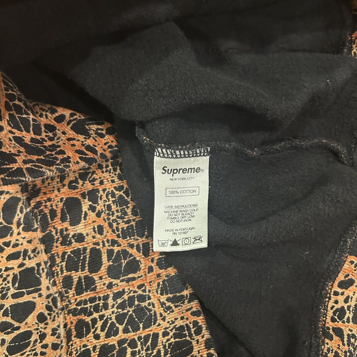 Supreme Supreme SS19 Orange Marble Hoodie Size M Size US M / EU 48-50 / 2 - 10 Thumbnail