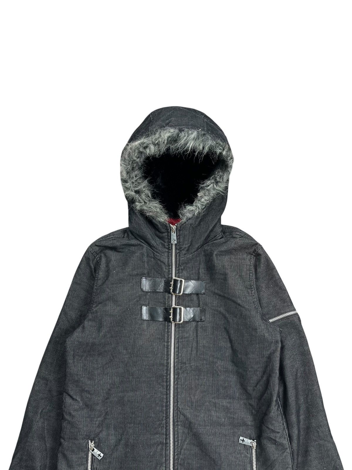 20471120 2000s No Future - Fur Hoodie Vkei Style Jacket Size US M / EU 48-50 / 2 - 4 Thumbnail