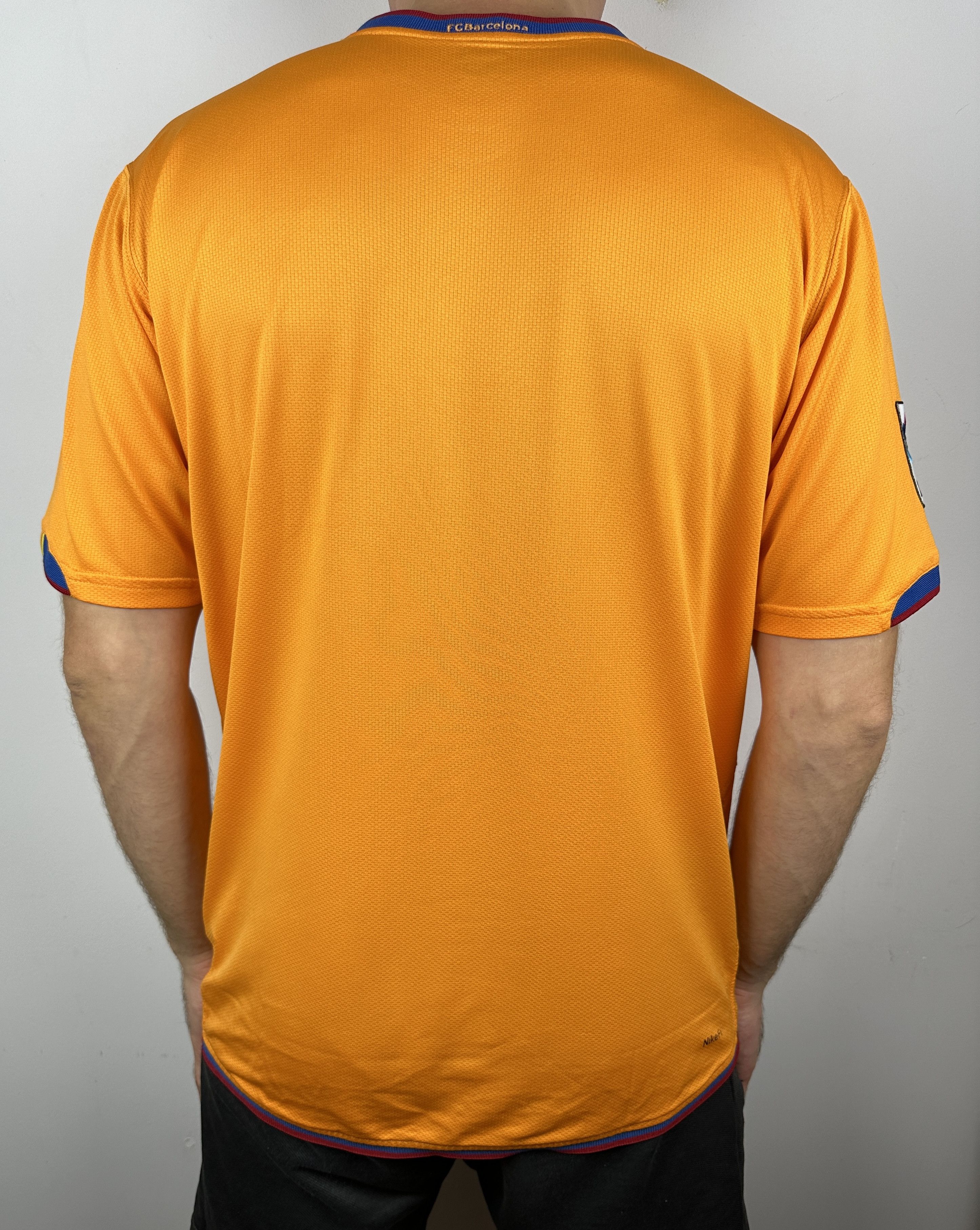 Nike Barcelona 2006 Away Soccer Jersey Football Shirt Size US L / EU 52-54 / 3 - 16 Thumbnail