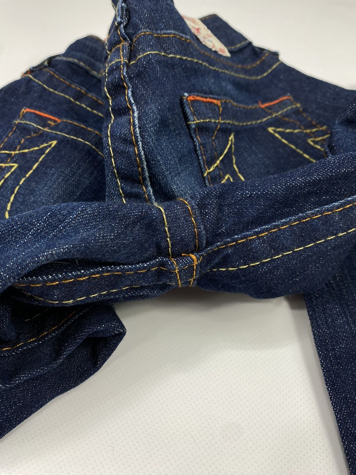 True Religion 🔥LASTDROP🔥 TR Stella Row Seat Low Rise Denim Jeans Pants Size 25" / US 0 / IT 36 - 16 Thumbnail