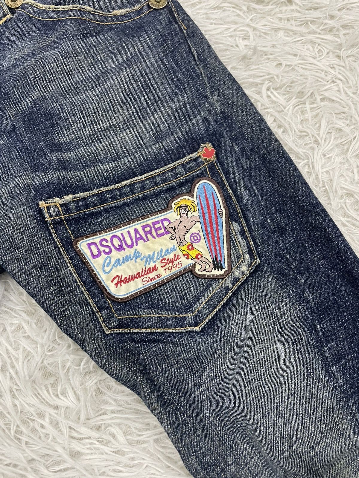 Dsquared2 Distress Dsquared2 3Q/Short Jeans Pant Made in Italy Size US 31 - 6 Thumbnail