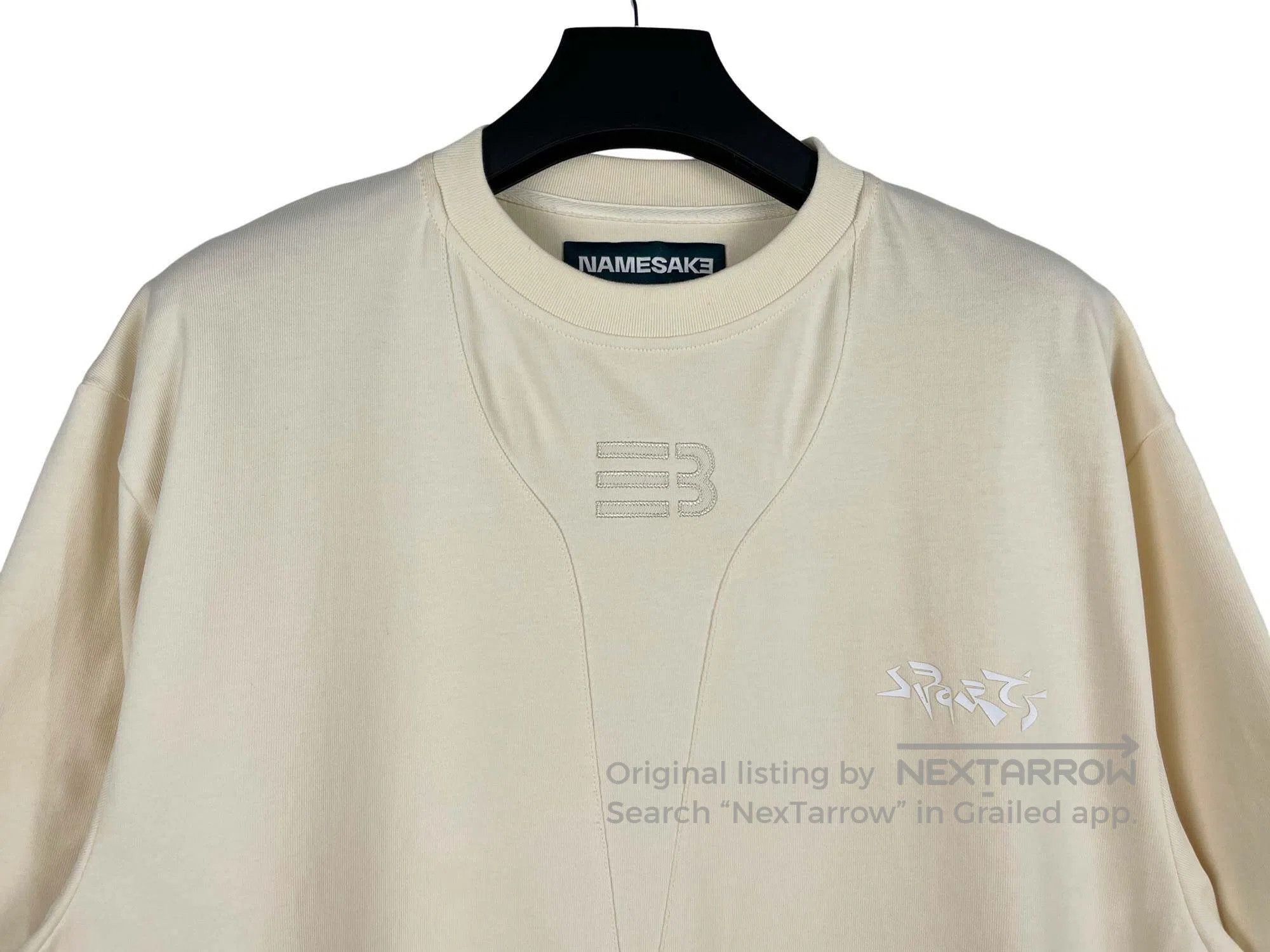 NAMESAKE Namesake White Printed Tapered Short Sleeve Size US M / EU 48-50 / 2 - 3 Thumbnail