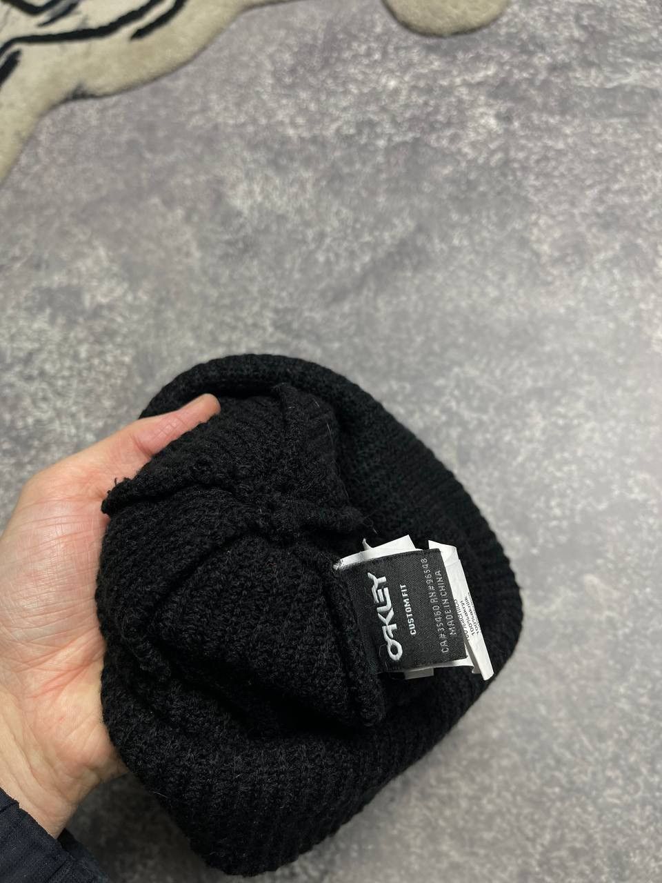 Oakley Vintage Oakley Embroidered Logo Beanie hat 00s Size ONE SIZE - 6 Thumbnail