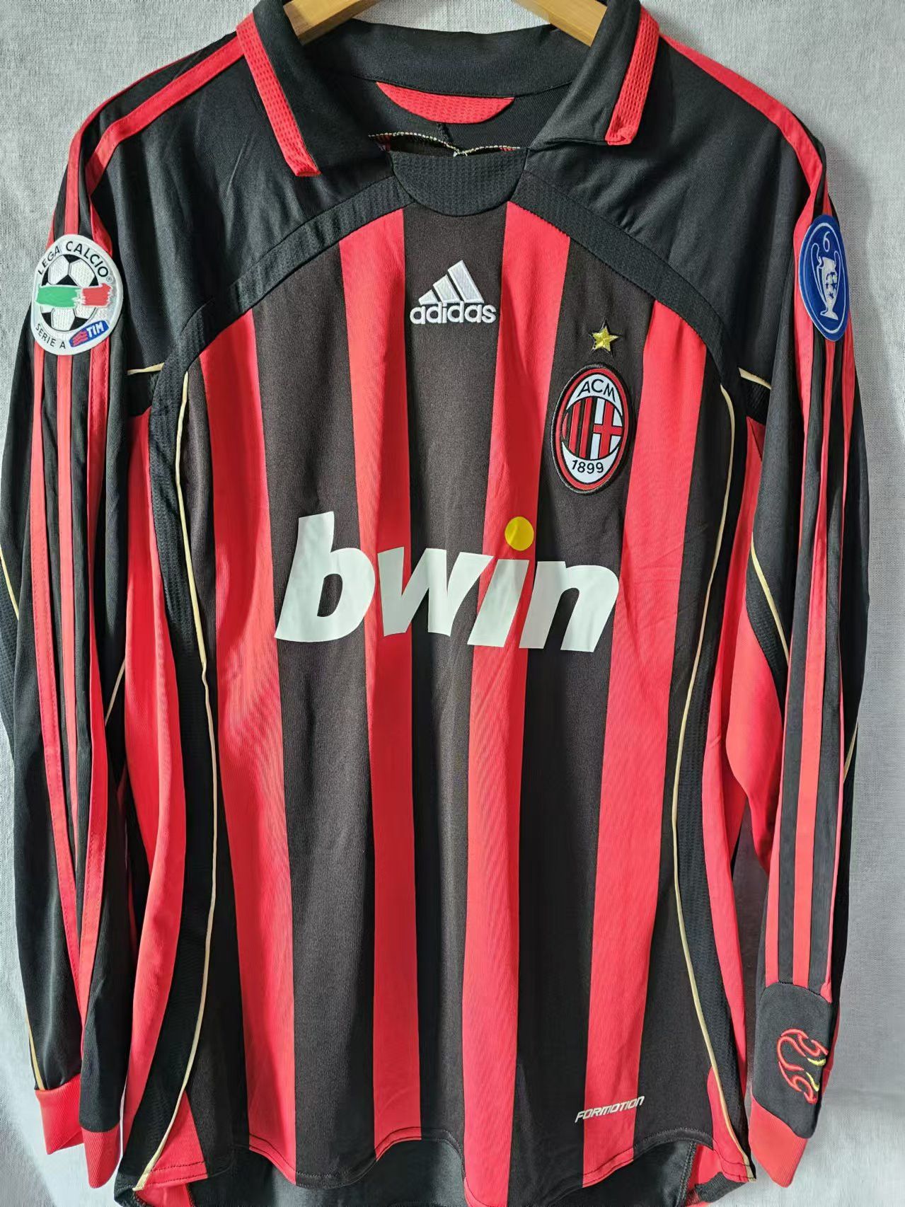 Other 2006 07 AC Milan #22 Kaka Jersey Home Size US XXL / EU 58 / 5 - 2 Thumbnail