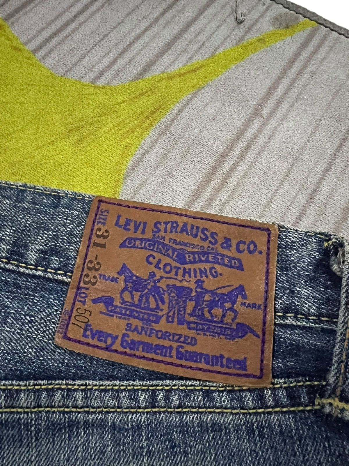 Levi's Vintage Levi’s 507 Faded Jean Size US 30 / EU 46 - 18 Thumbnail