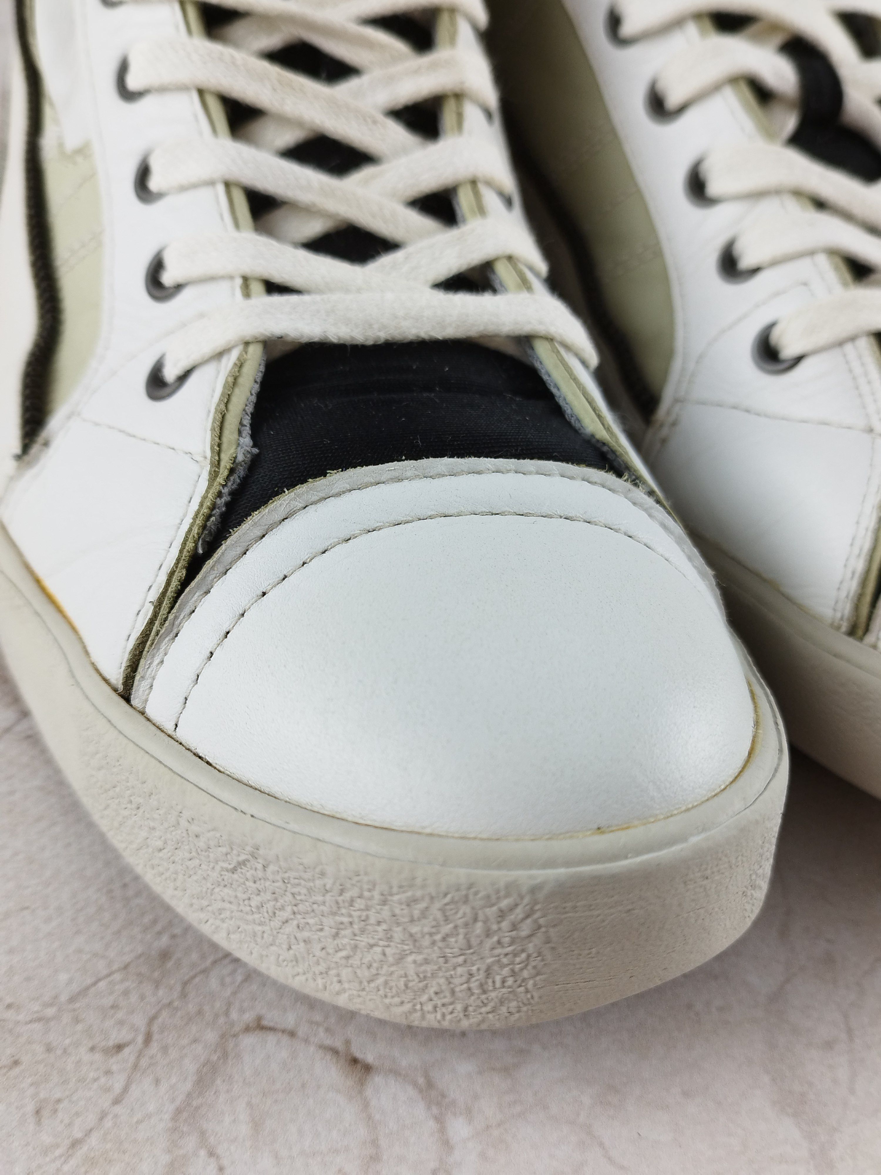 Diesel Diesel D-string High Trainers leather side zip Size US 9 / EU 42 - 6 Thumbnail