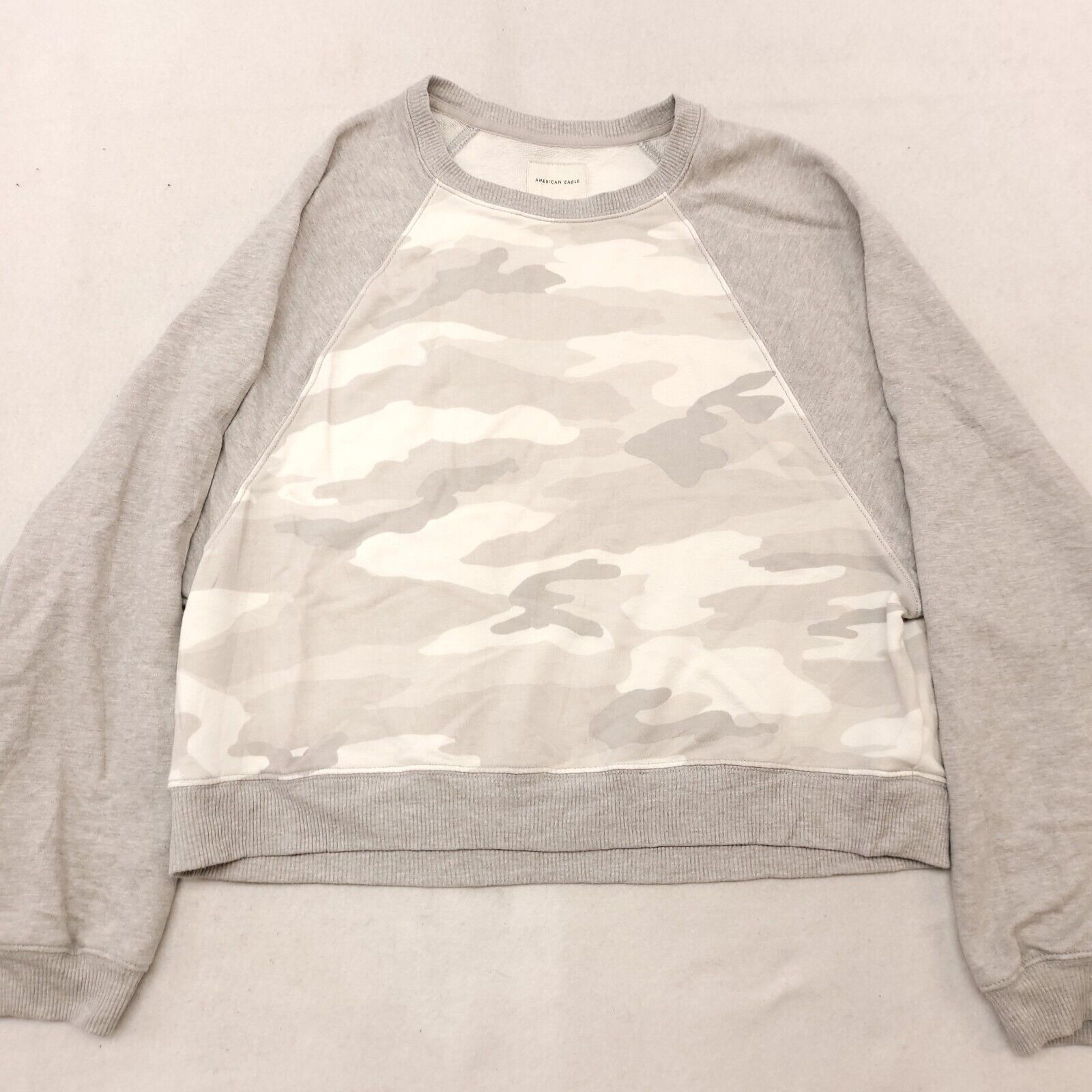 American Eagle Outfitters American Eagle Long Sleeve Sweatshirt Womens Size L Gray Size L / US 10 / IT 46 - 2 Thumbnail