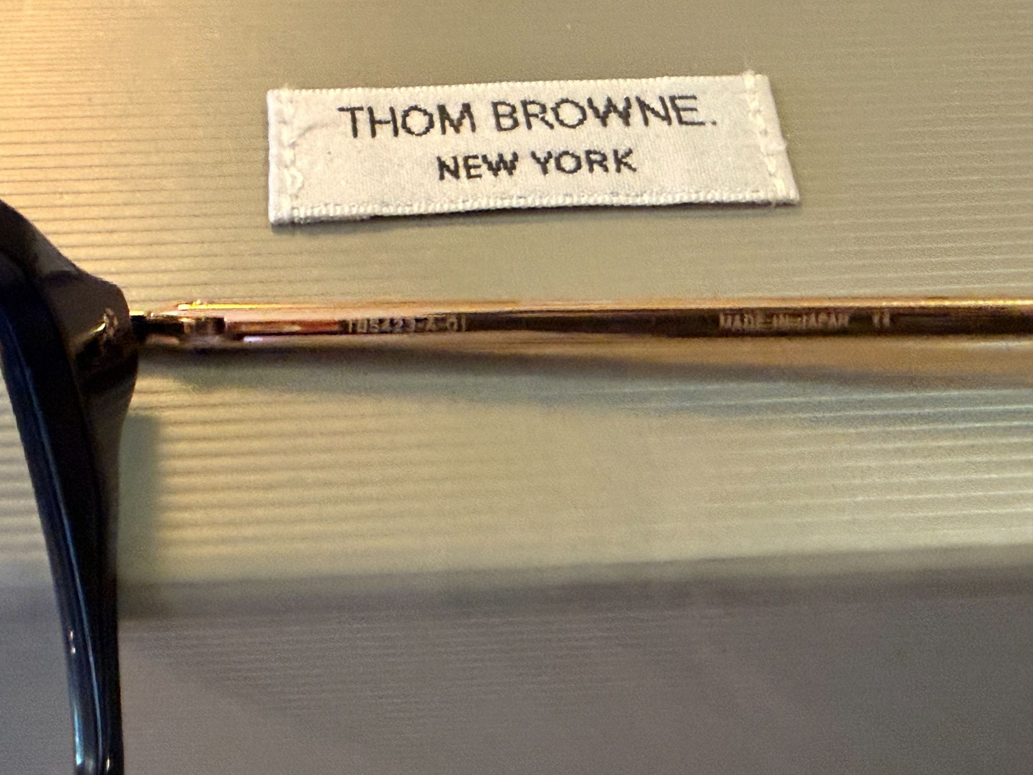 Thom Browne Thom Browne TB-423 Glasses Zeiss 30% Blue BNWT Size ONE SIZE - 4 Thumbnail