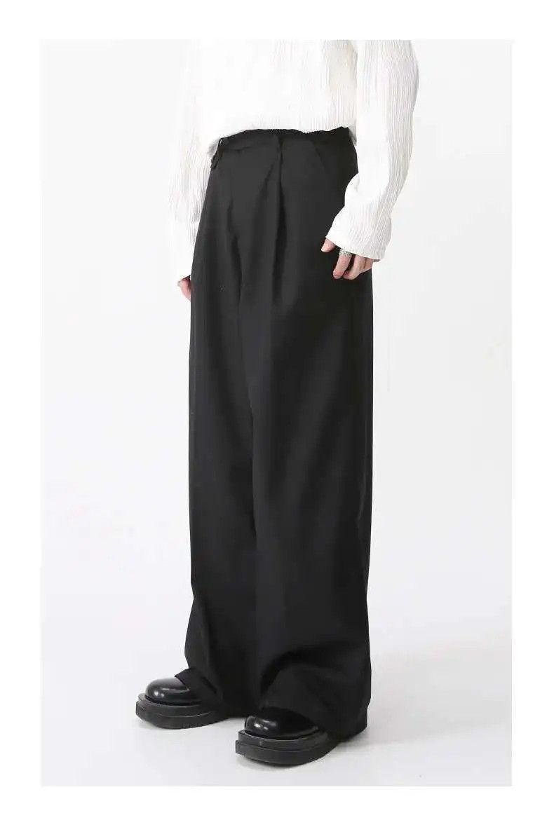 Japanese Brand Asian Style Wide Leg Casual Pants Size US 34 / EU 50 - 2 Thumbnail