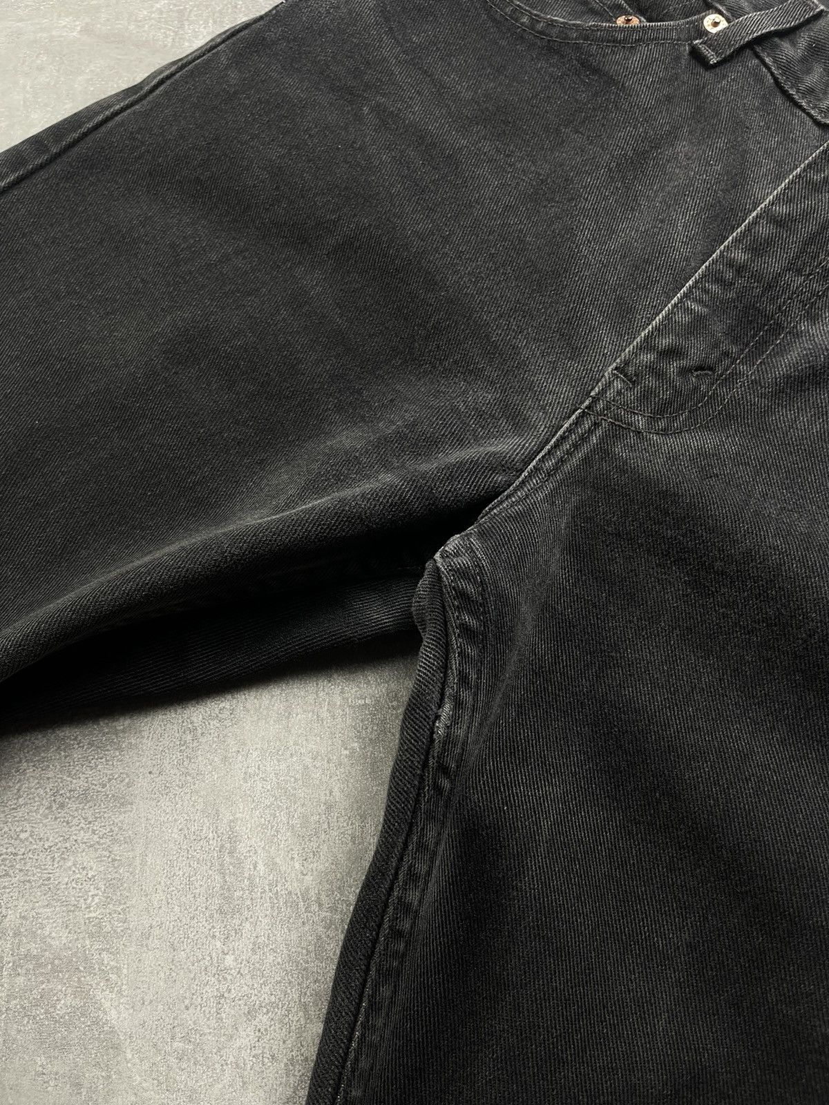 Levi's Levi Strauss & Co. 505 Regular Fit Black Denim Jeans 2000’s Size US 29 - 6 Thumbnail