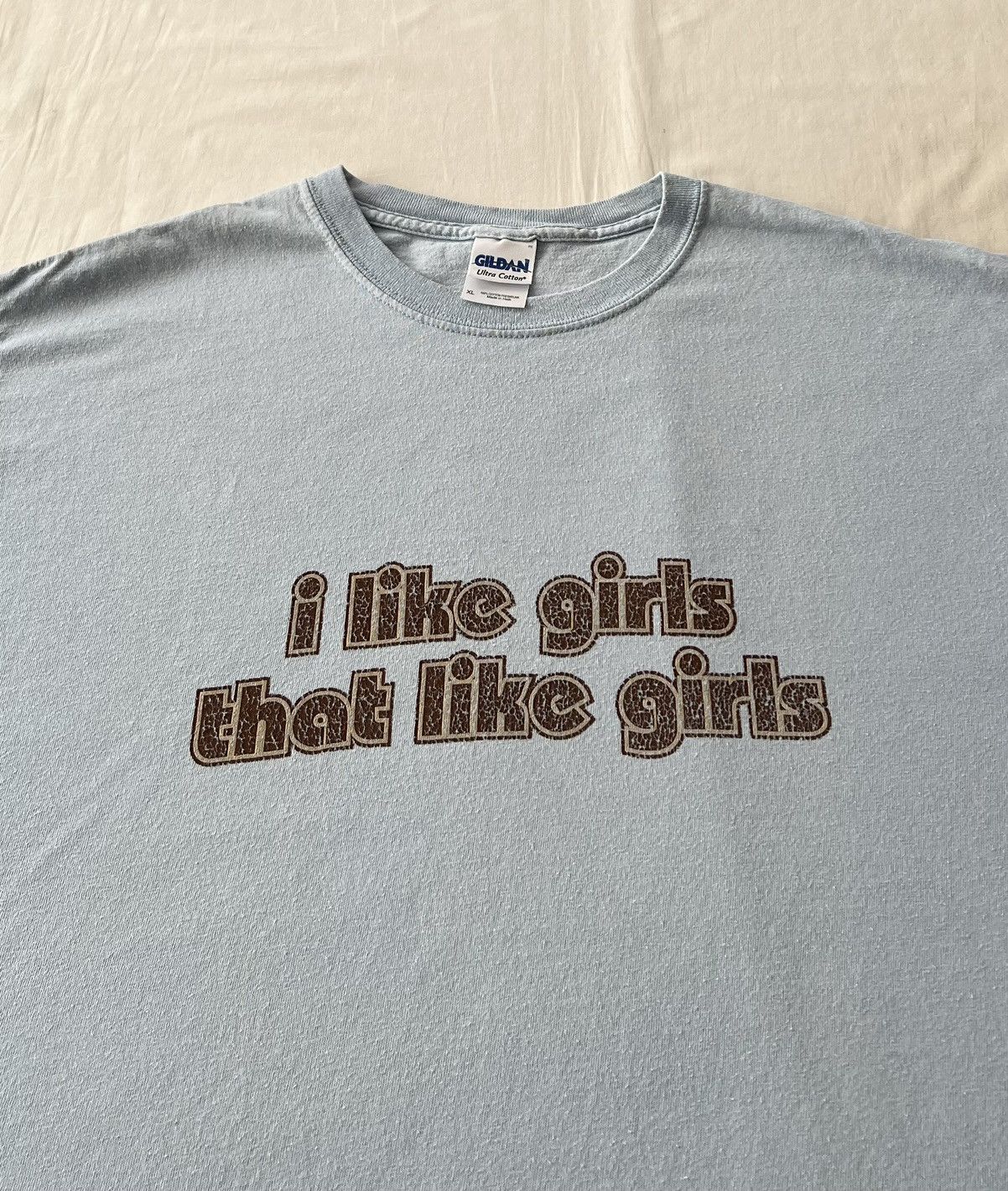 Vintage Vintage 2000s I Like Girls That Like Girls Funny T-shirt Size US XL / EU 56 / 4 - 3 Thumbnail