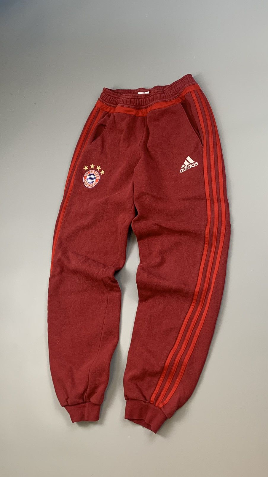 Adidas × Vintage 2015 Bayern Munich Vintage Training Home Soccer Pants Size US 30 / EU 46 - 2 Thumbnail