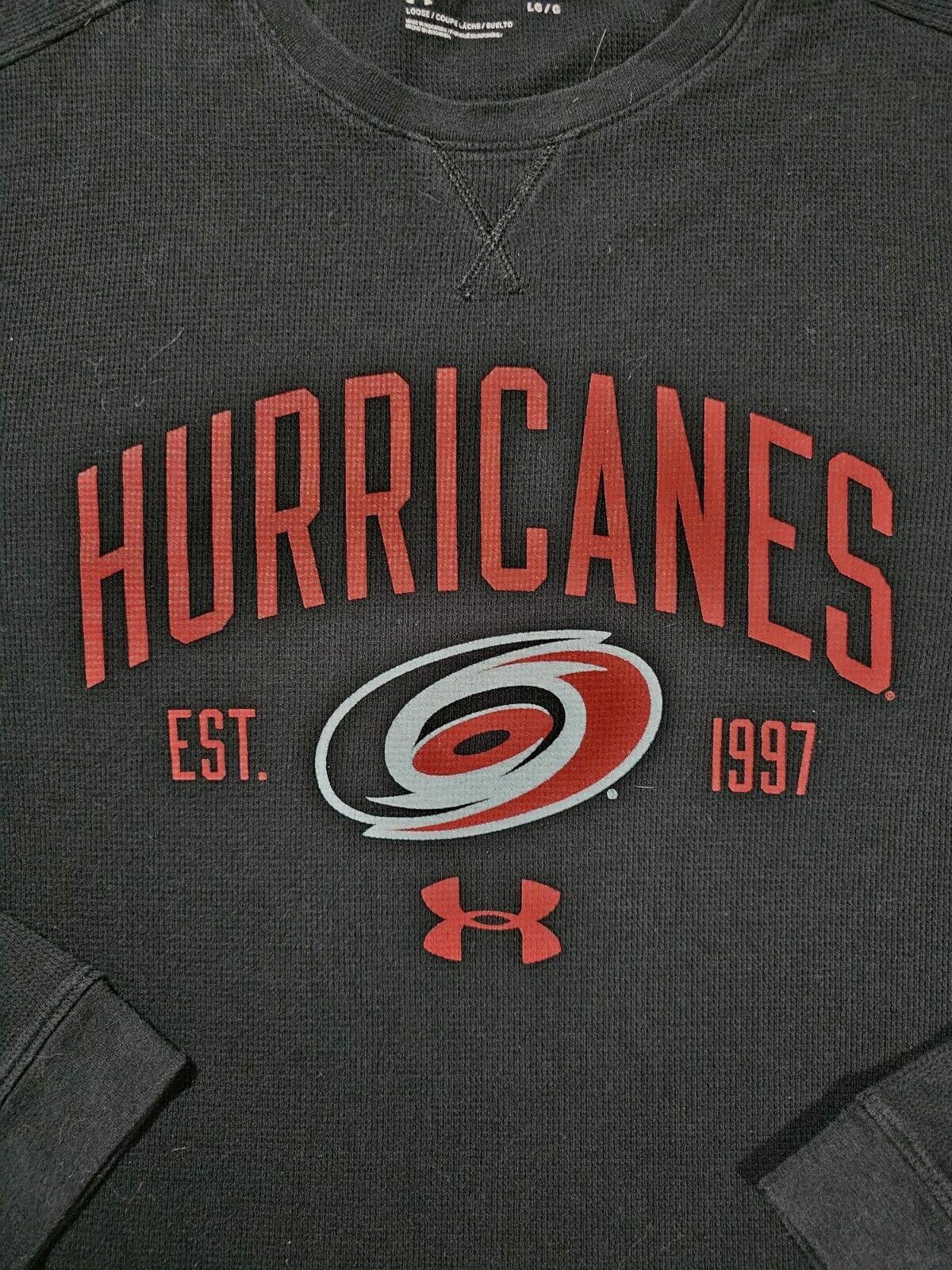 Under Armour under armour thermal waffle knit hurricanes shirt LARGE Size US L / EU 52-54 / 3 - 2 Thumbnail