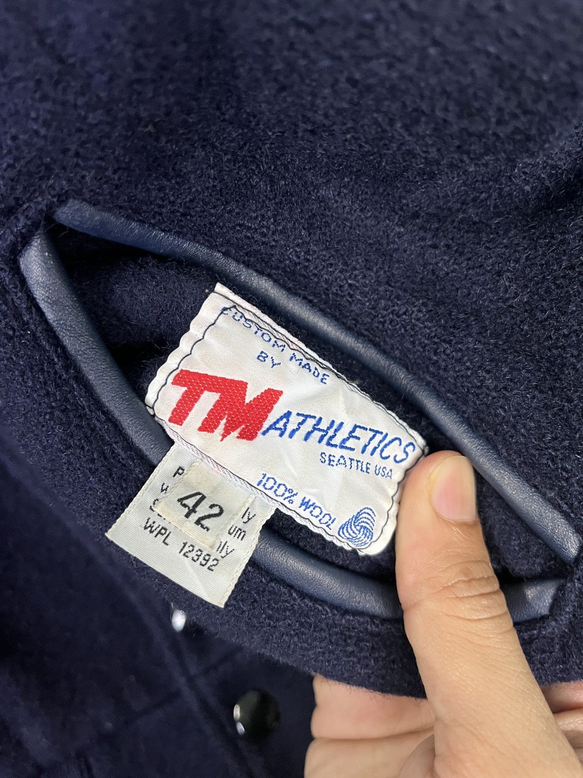 Vintage TM Athletic Wool Varsity Jacket Size US S / EU 44-46 / 1 - 9 Thumbnail
