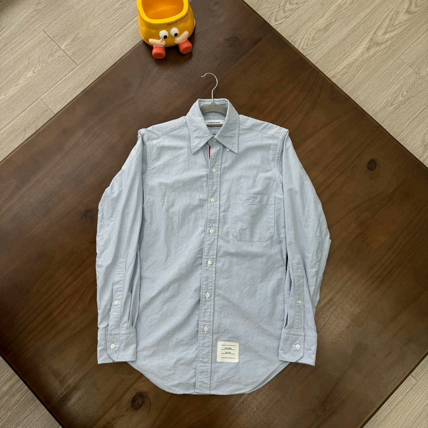 Thom Browne Thom Browne Blue Shirt 36.5 Men Size US S / EU 44-46 / 1 - 1 Thumbnail