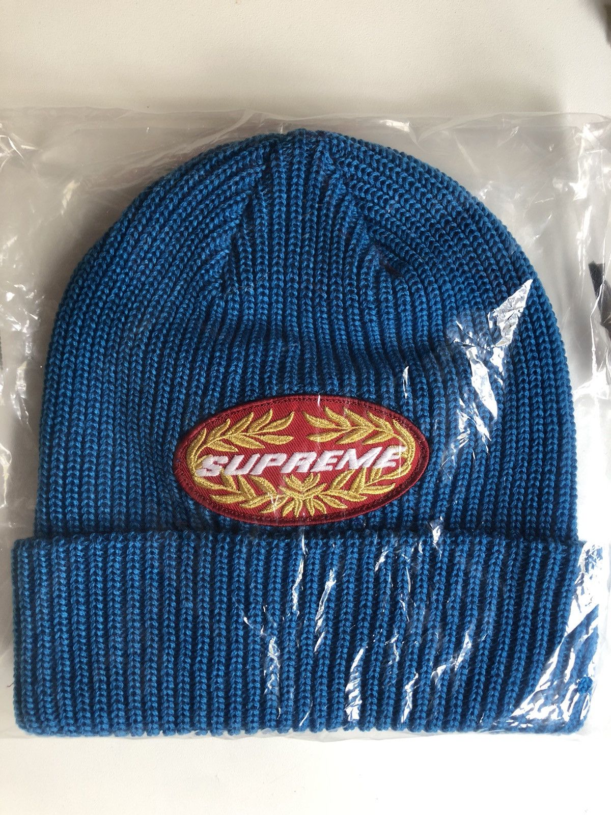 Supreme Supreme Terminal Beanie BLUE Size ONE SIZE - 1 Thumbnail