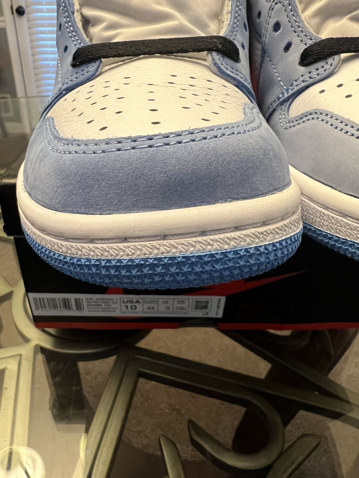 Jordan Brand Jordan 1 Retro High “University Blue 2021 Size US 10 / EU 43 - 4 Thumbnail