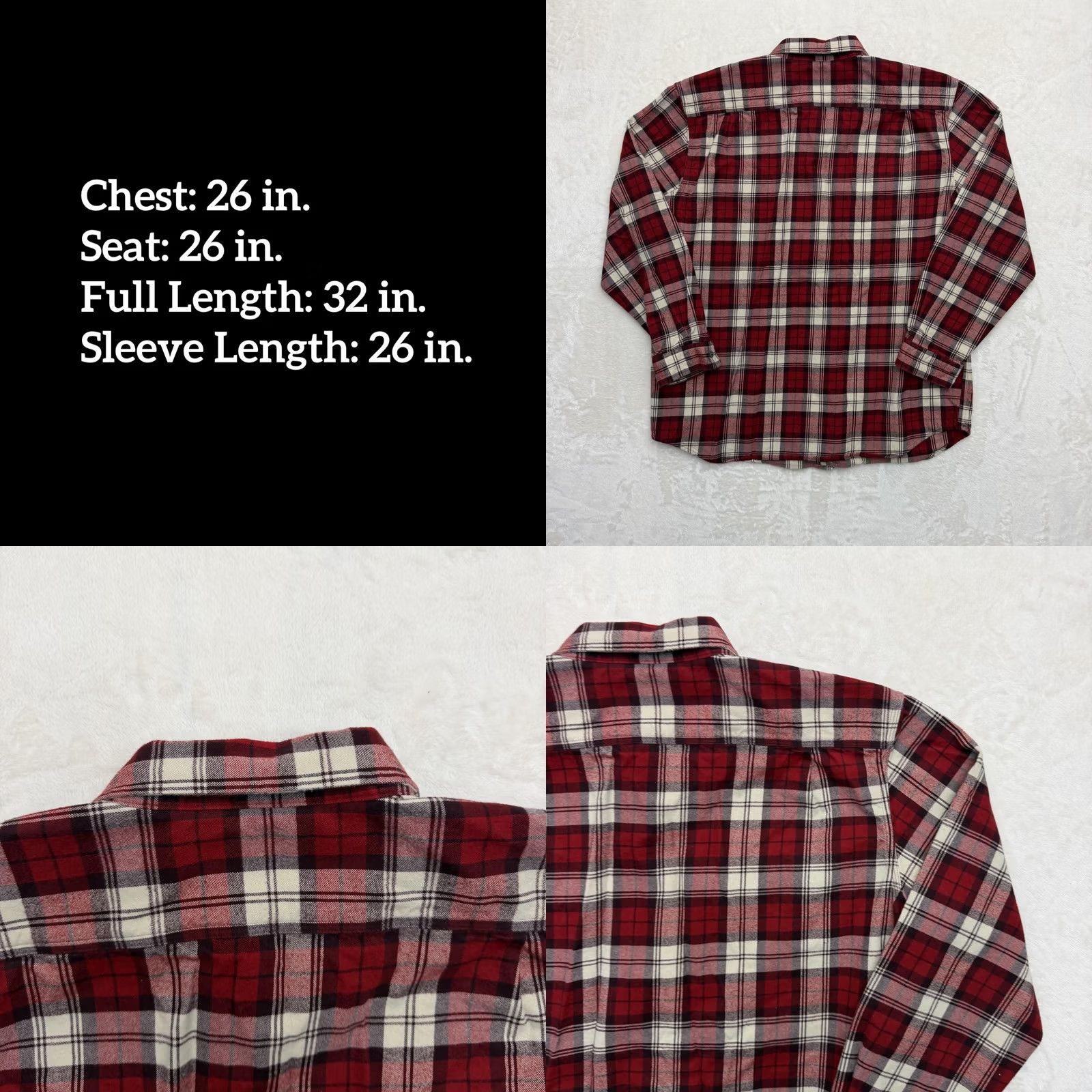 Carhartt Carhartt Flannel Shirt Shacket XL Red Plaid Button-Up Workwear Mens Size US XL / EU 56 / 4 - 8 Thumbnail