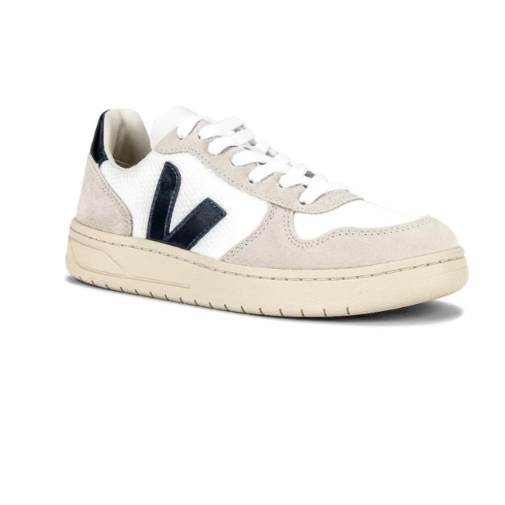 Veja Veja V-10 Sneaker in White & Nautico, Size: EU 38 Size US 8 / IT 38 - 1 Thumbnail