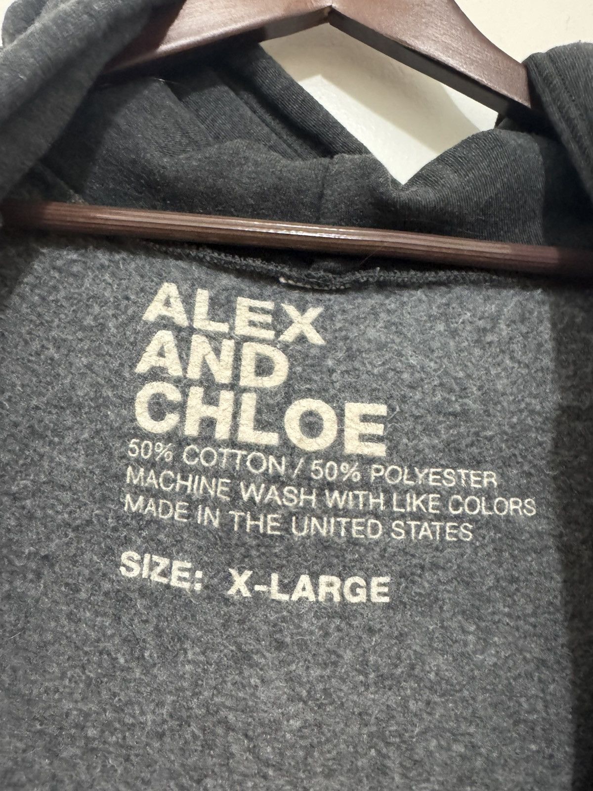 Other Men’s zipper hoodie Alex and Chloe dark grey XL Size US XL / EU 56 / 4 - 3 Thumbnail