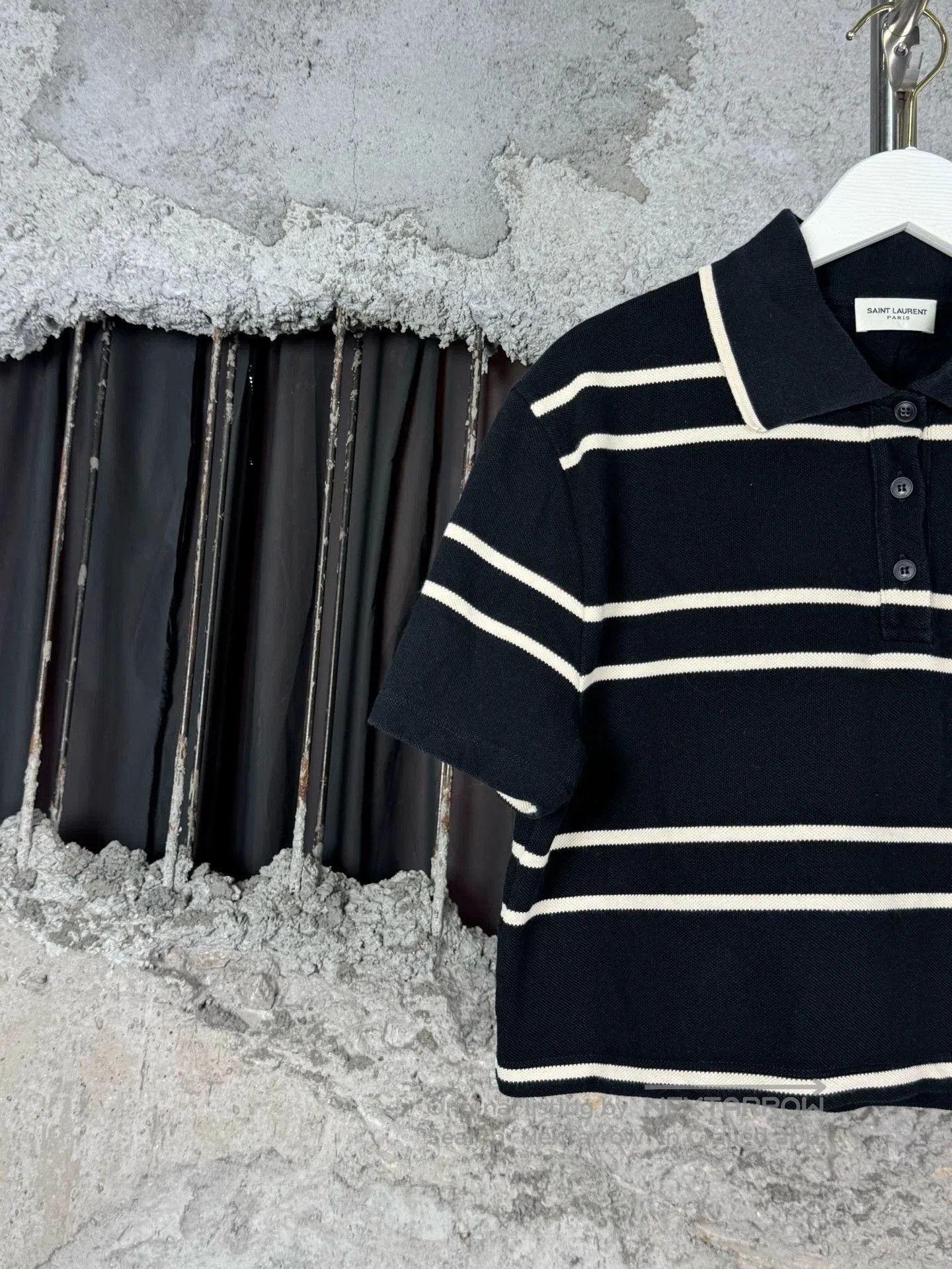 Saint Laurent Paris Striped Short. Size US M / EU 48-50 / 2 - 3 Thumbnail