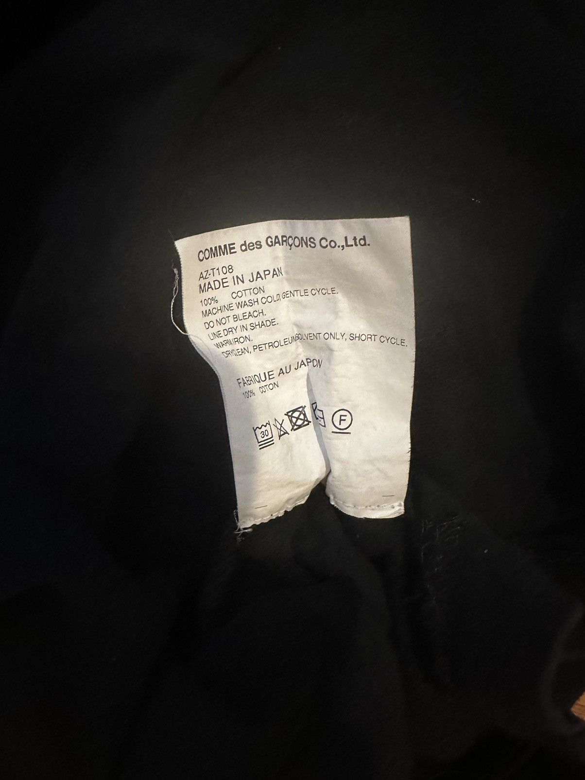 Comme des Garcons Comme des Garcones PLAY Heart Black T-Shirt Size US L / EU 52-54 / 3 - 4 Thumbnail
