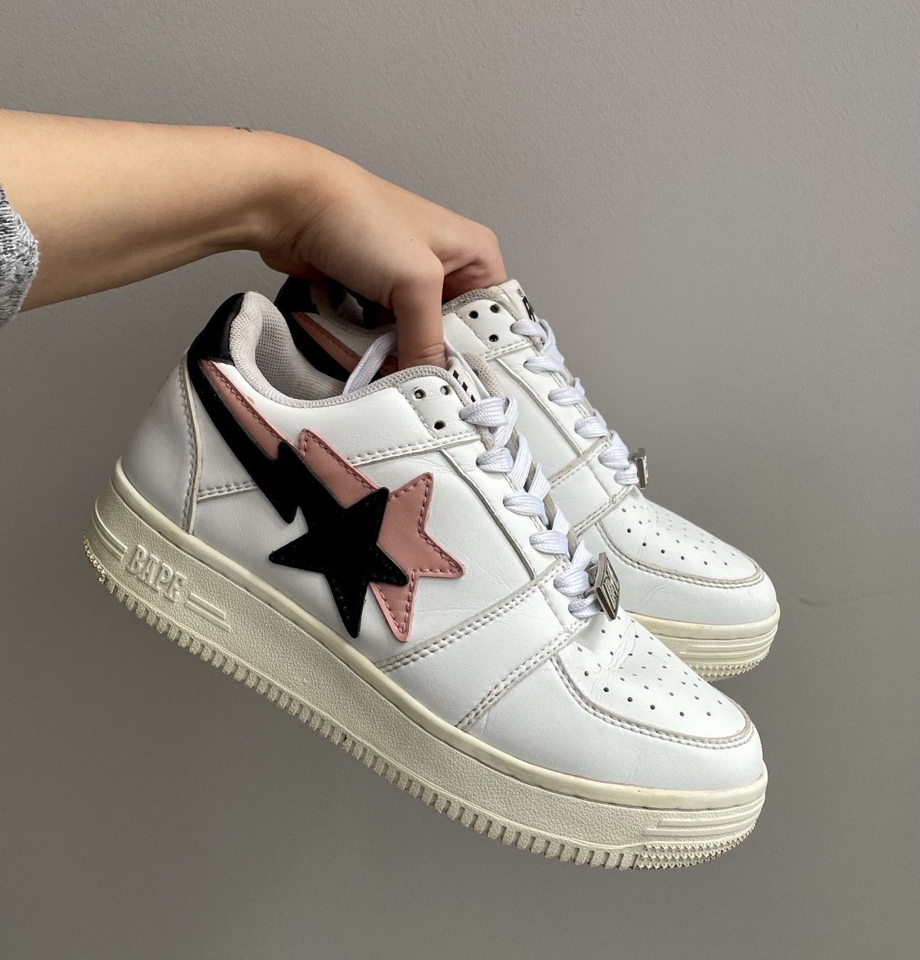 Double on sale star bapesta