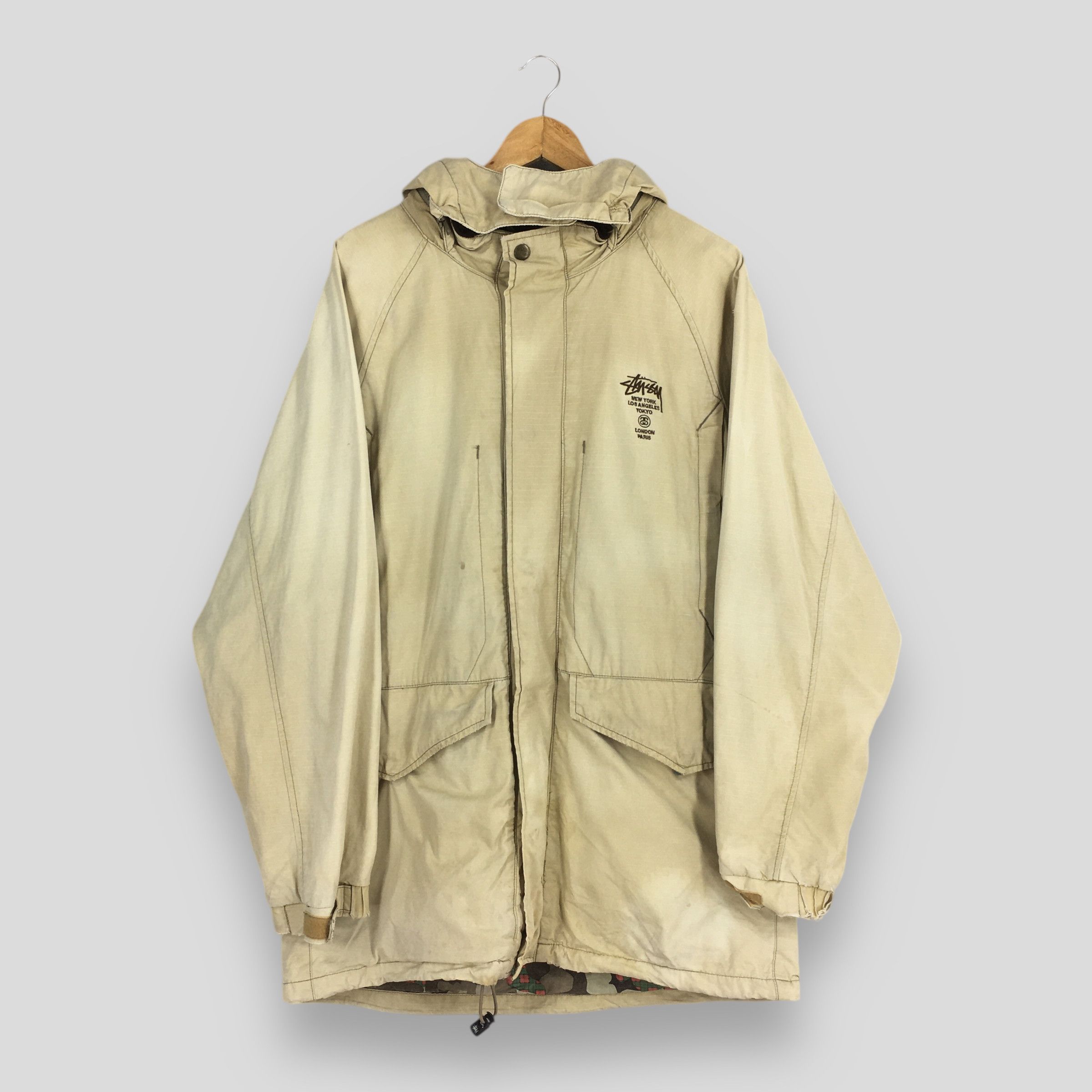 Stussy Vintage Y2K Stussy Outer Gear Tactical Field Jacket Large Size US L / EU 52-54 / 3 - 1 Thumbnail
