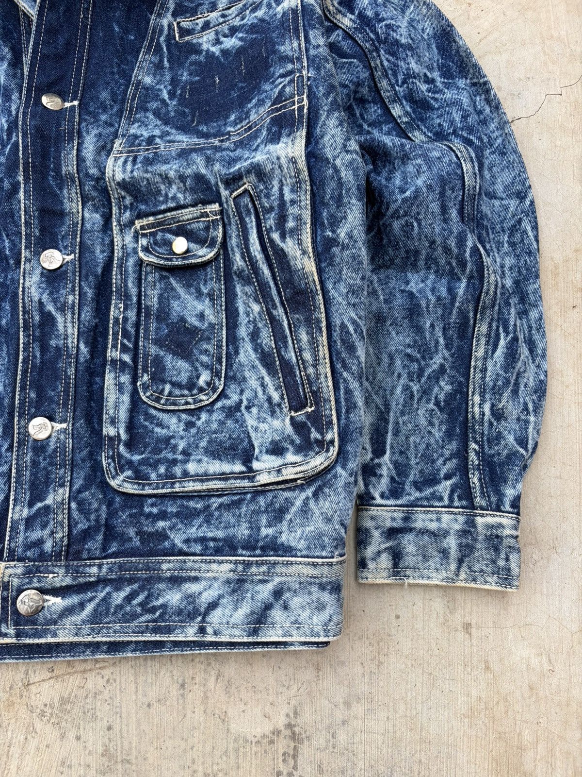 Hysteric Glamour Vintage 80s Hysteric Glamour Y2K Punk Denim Trucker Size US M / EU 48-50 / 2 - 7 Thumbnail