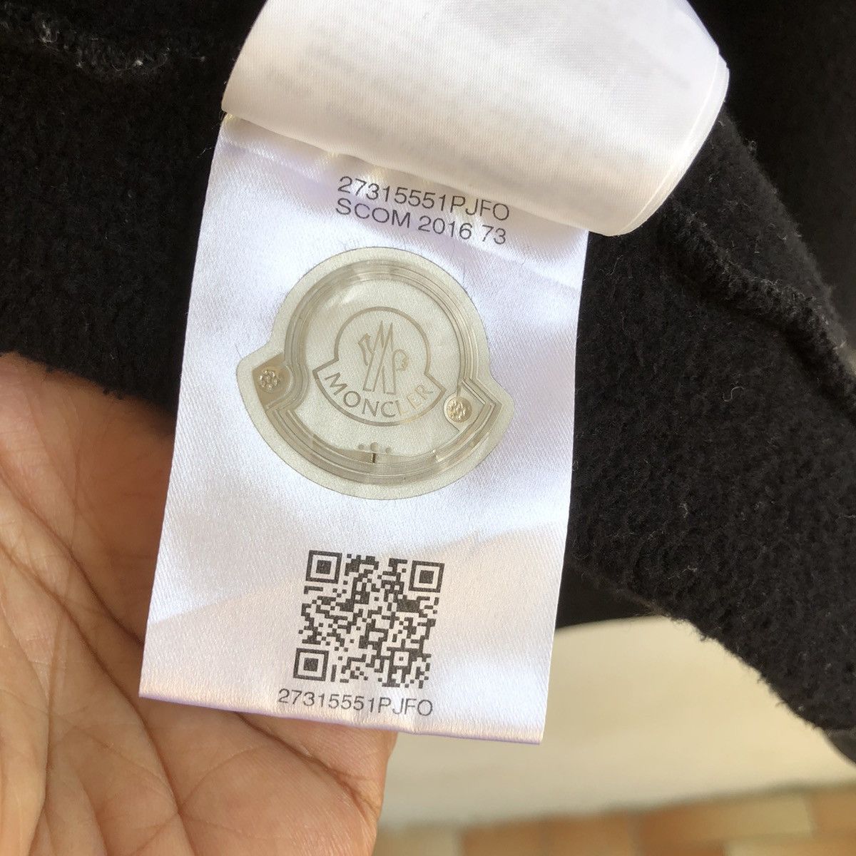 Moncler MAGLIA GIROCOLLO ROUND NECK JUMPER Size US L / EU 52-54 / 3 - 17 Thumbnail