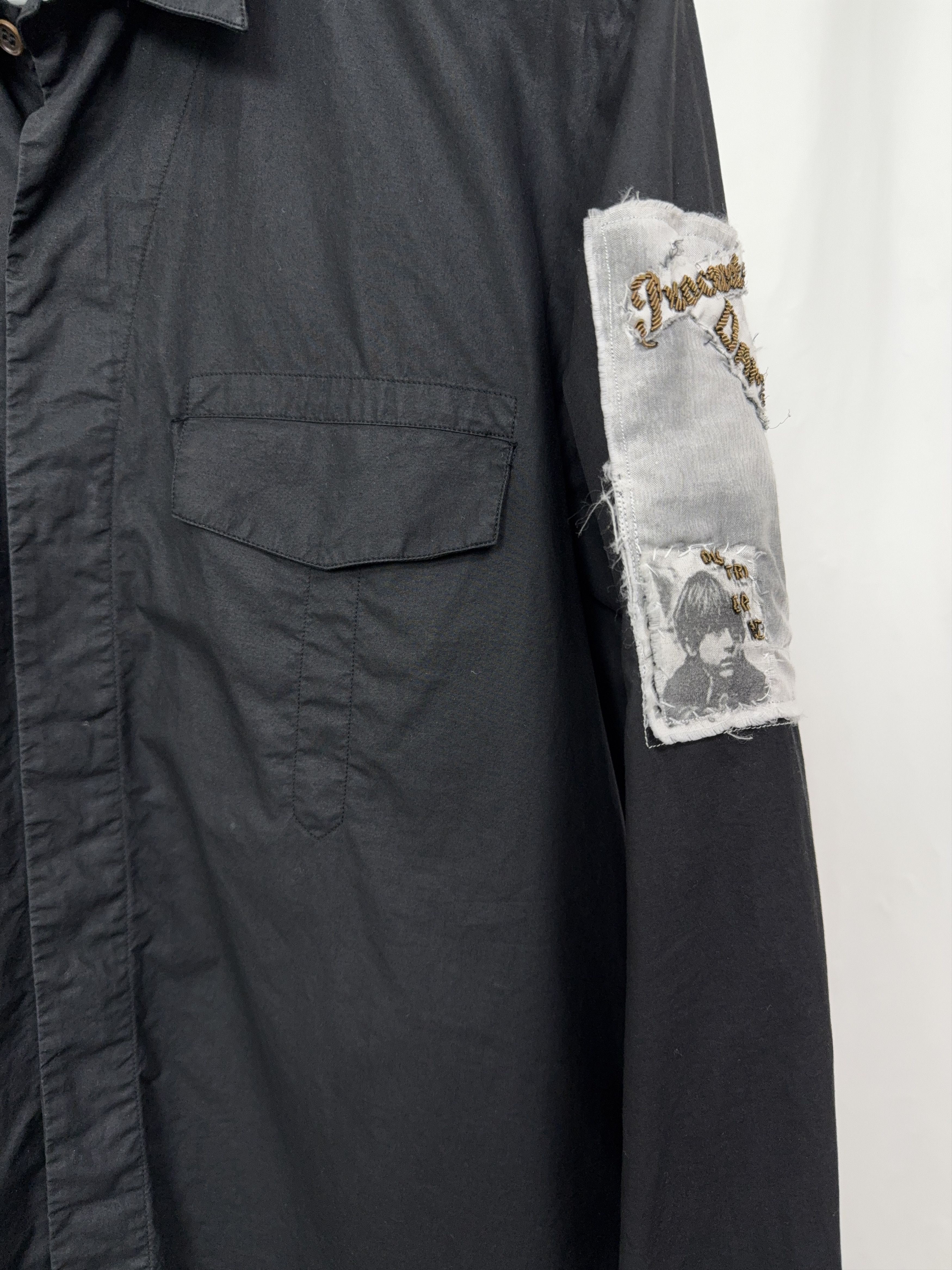 Raf by Raf Simons Raf by Rafsimons patched shirt 50 Size US M / EU 48-50 / 2 - 5 Thumbnail