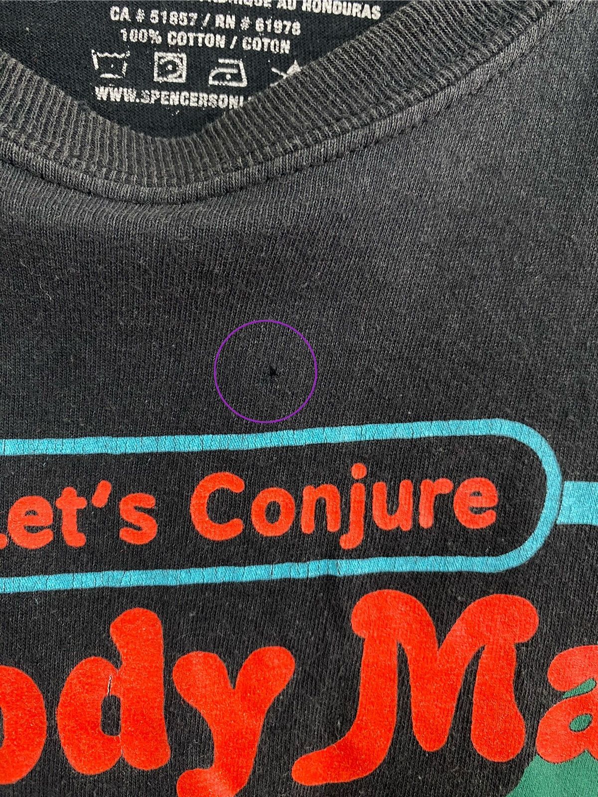 Band Tees 💀Vintage Y2K Bloody Mary Hobbies Games Halloween Skull Death Size US XL / EU 56 / 4 - 7 Thumbnail