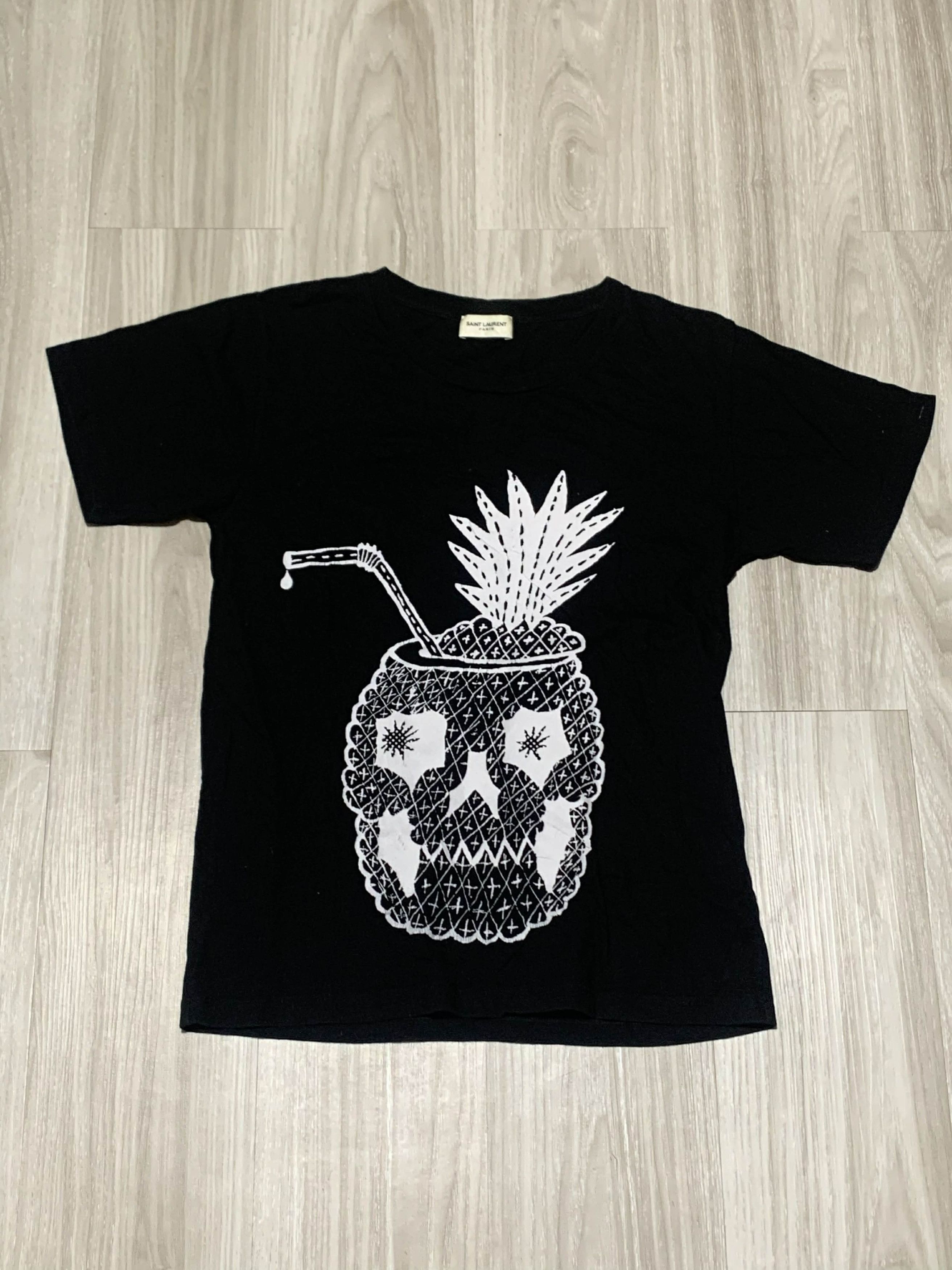 Saint Laurent Paris Saint Laurent Paris by Hedi Slimane Skull T-shirt Size XS / US 0-2 / IT 36-38 - 1 Thumbnail