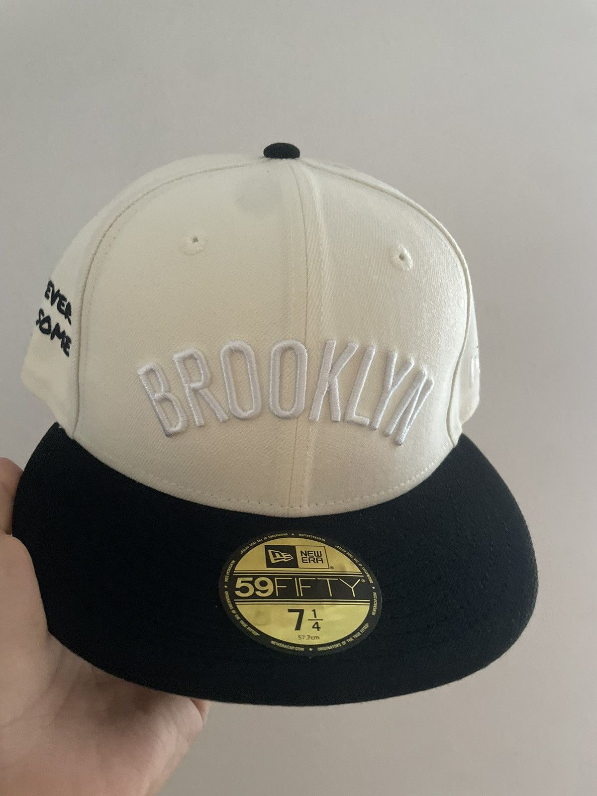 New Era Hat club Jae tips Brooklyn nets savior 59fifty fitted 7 1/4 Size ONE SIZE - 2 Thumbnail