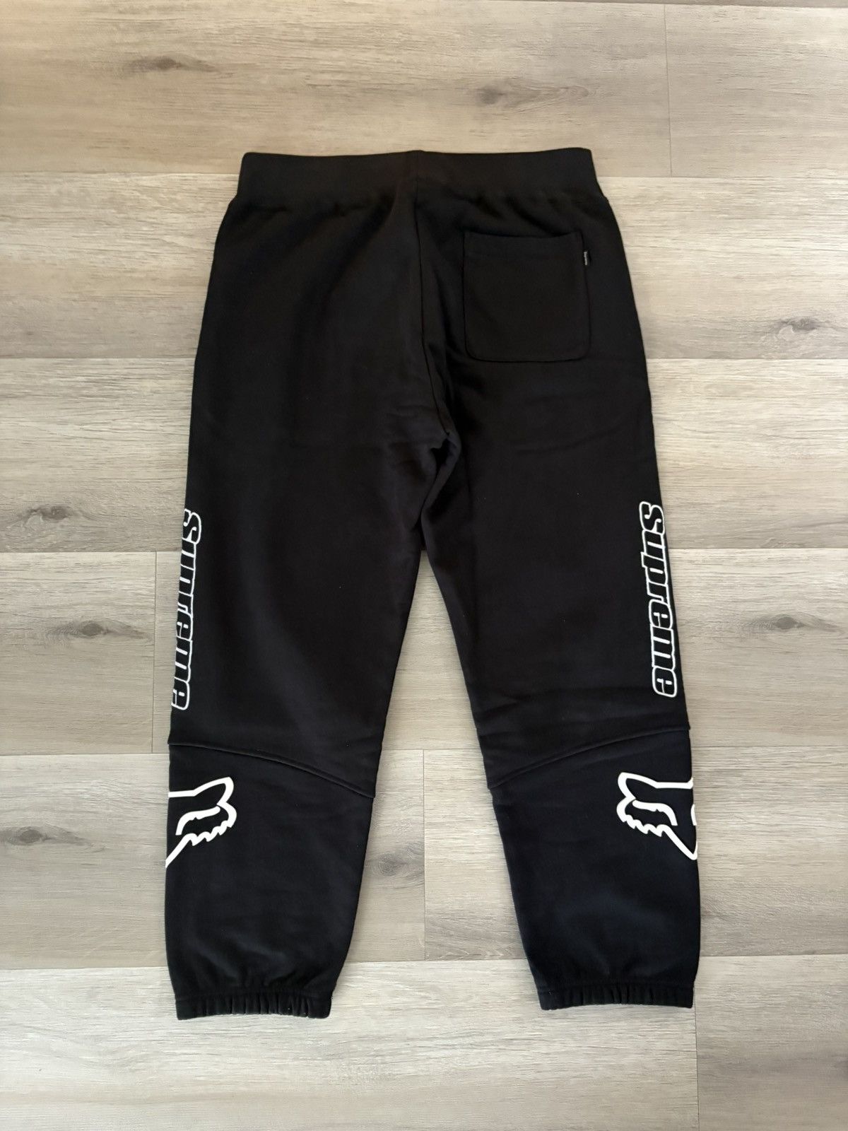 Supreme Supreme Fox Racing Sweatpants FW20 Black Small Size US 28 / EU 44 - 3 Thumbnail